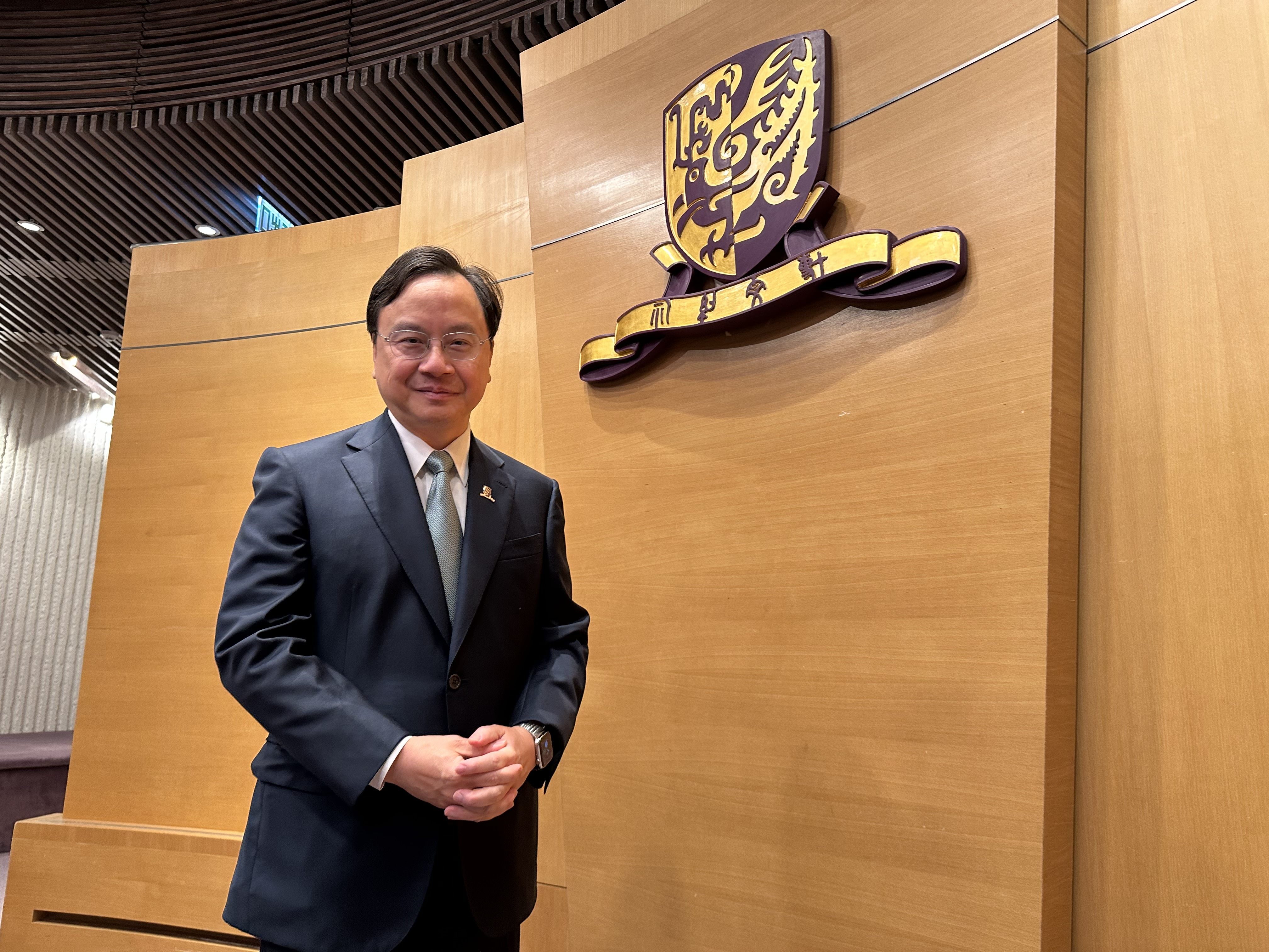 Chinese University of Hong Kong (CUHK) president Dennis Lo Yuk-ming. Photo: William Yiu
