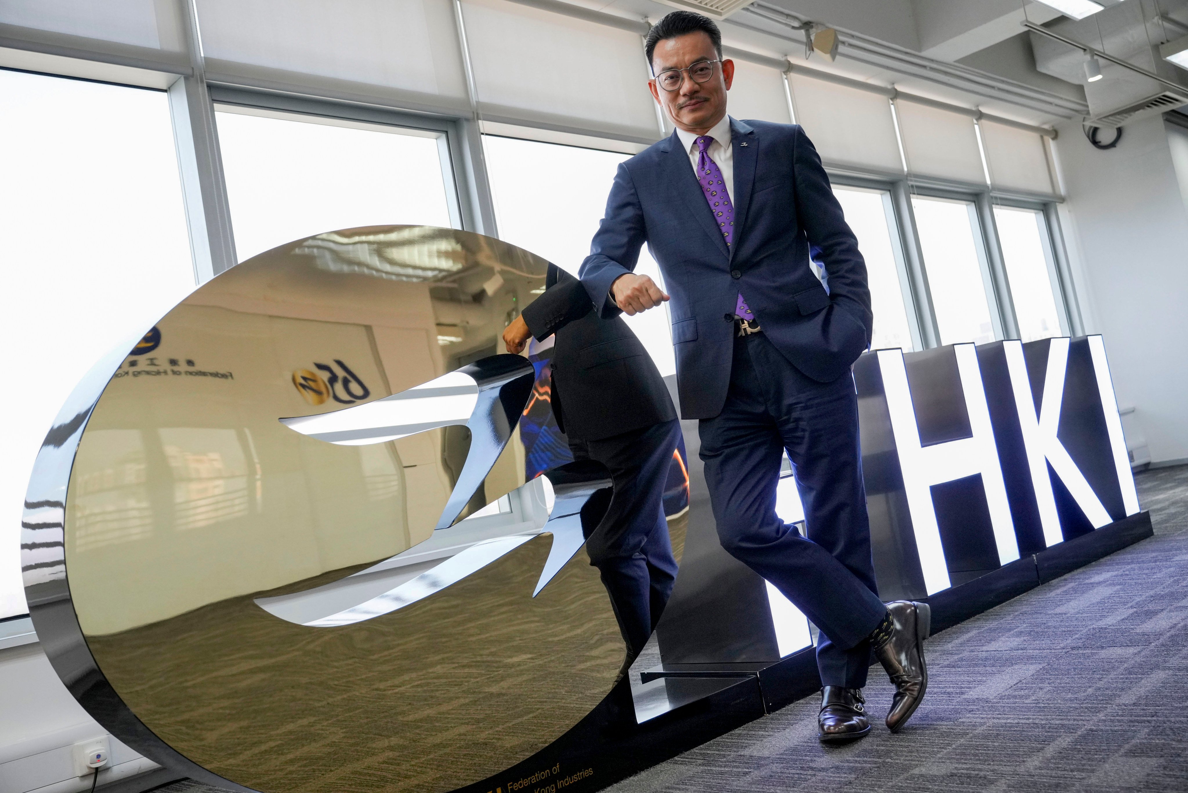 “I have faith in helping Hong Kong to develop the Muslim market under the cooperation, as Q mark has been a pillar of consumer confidence,” federation chairman Steve Chuang Tze-hsiung says. Photo: May Tse