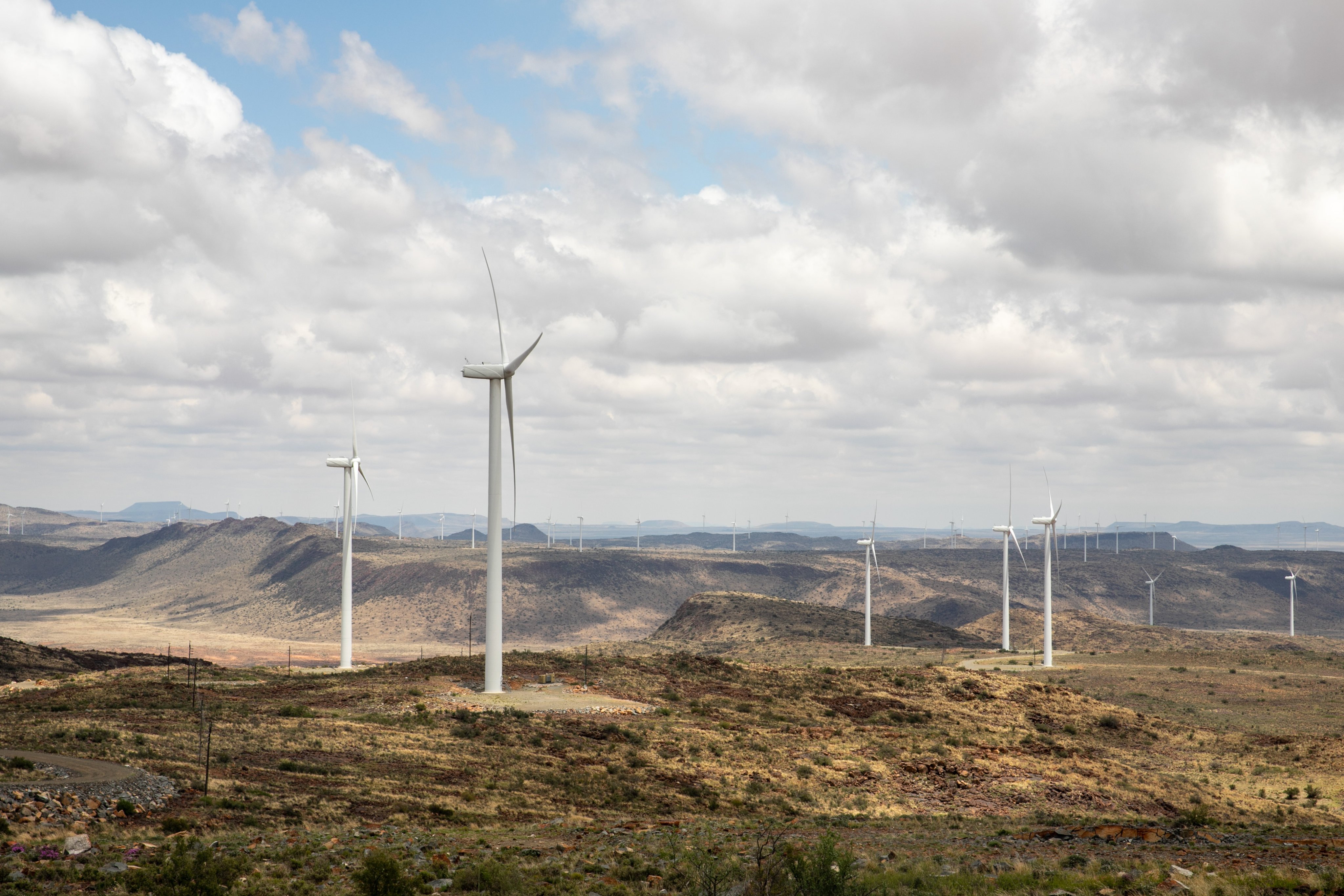African economies are a growing destination for Chinese wind and solar power technology, according to the ODI Global report. Photo: Xinhua