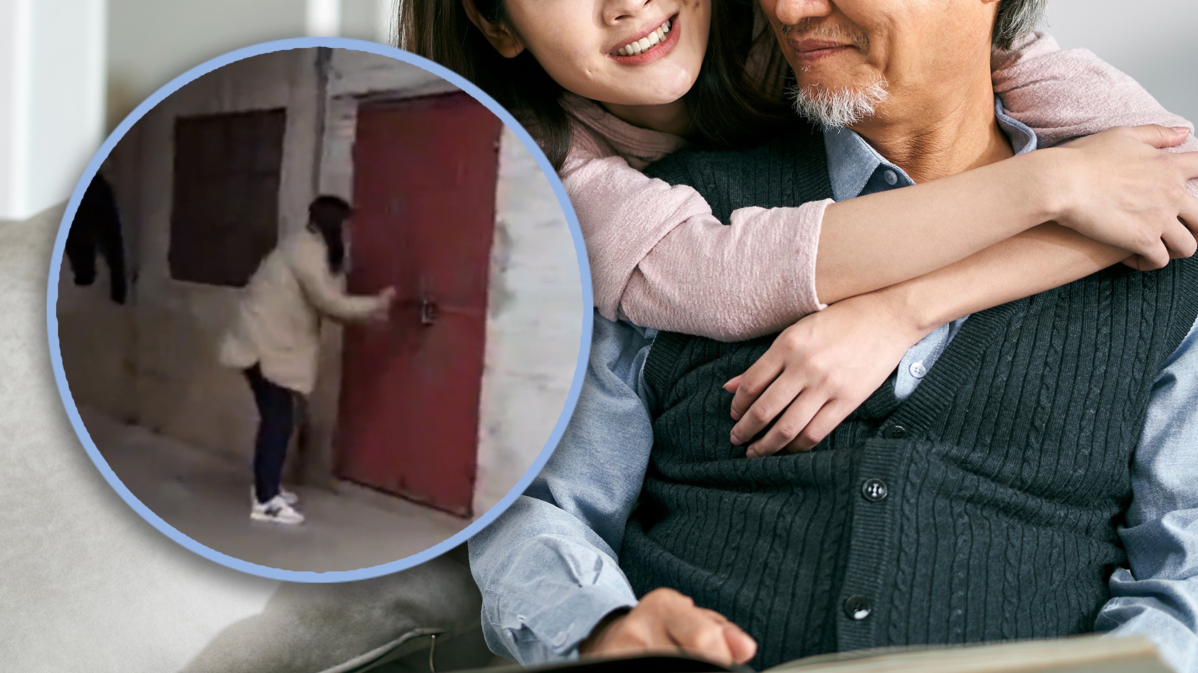 An 86-year-old father in China has married his late son’s girlfriend to avoid being sent to a nursing home, causing his daughter to explode in anger. Photo: SCMP composite/Shutterstock/Douyin