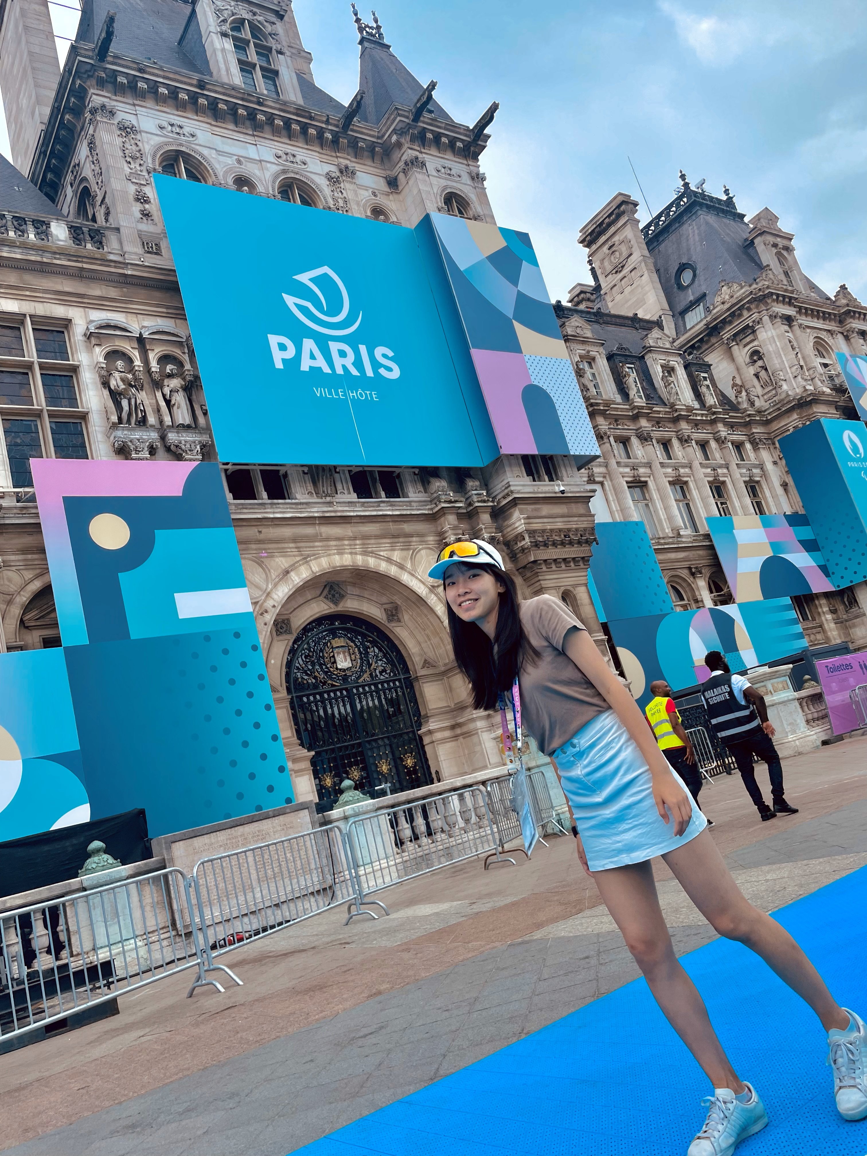 Bonnie Lee worked at the IOC Broadcasting Unit during the 2024 Paris Olympic Games. Photo: Bonnie Lee