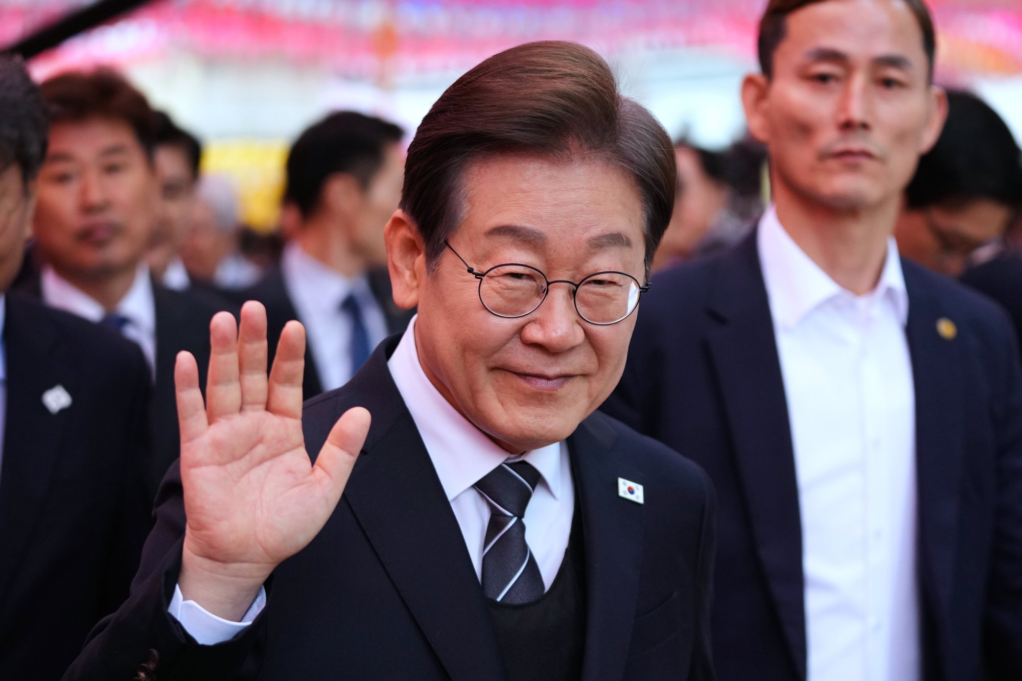 South Korea’s main opposition Democratic Party’s presidential election candidate, Lee Jae-myung. Photo: AP South Korea’s main opposition Democratic Party’s presidential election candidate, Lee Jae-myung. Photo: AP