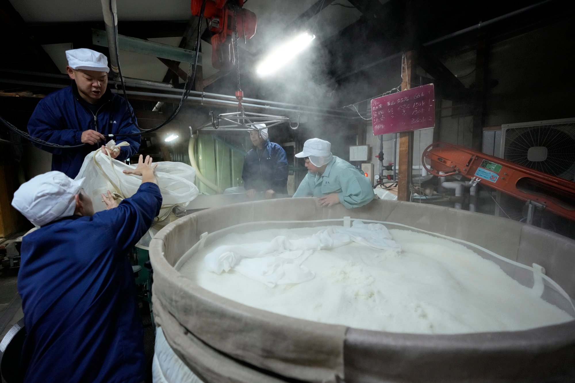 Demand for processed products in Japan such as sake has led to a surge in rice prices. Photo: AP Demand for processed products in Japan such as sake has led to a surge in rice prices. Photo: AP