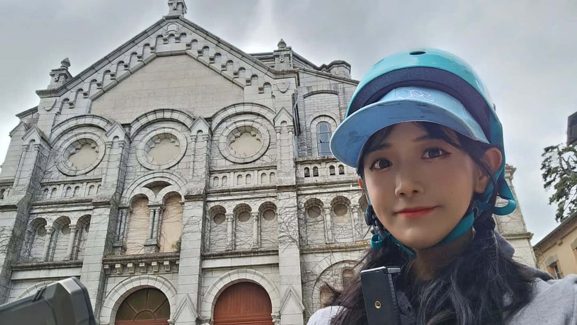 Yoo Yoon-jinn, a South Korean content creator, in southern France. Photo: Instagram/@yyj0728 Yoo Yoon-jinn, a South Korean content creator, in southern France. Photo: Instagram/@yyj0728