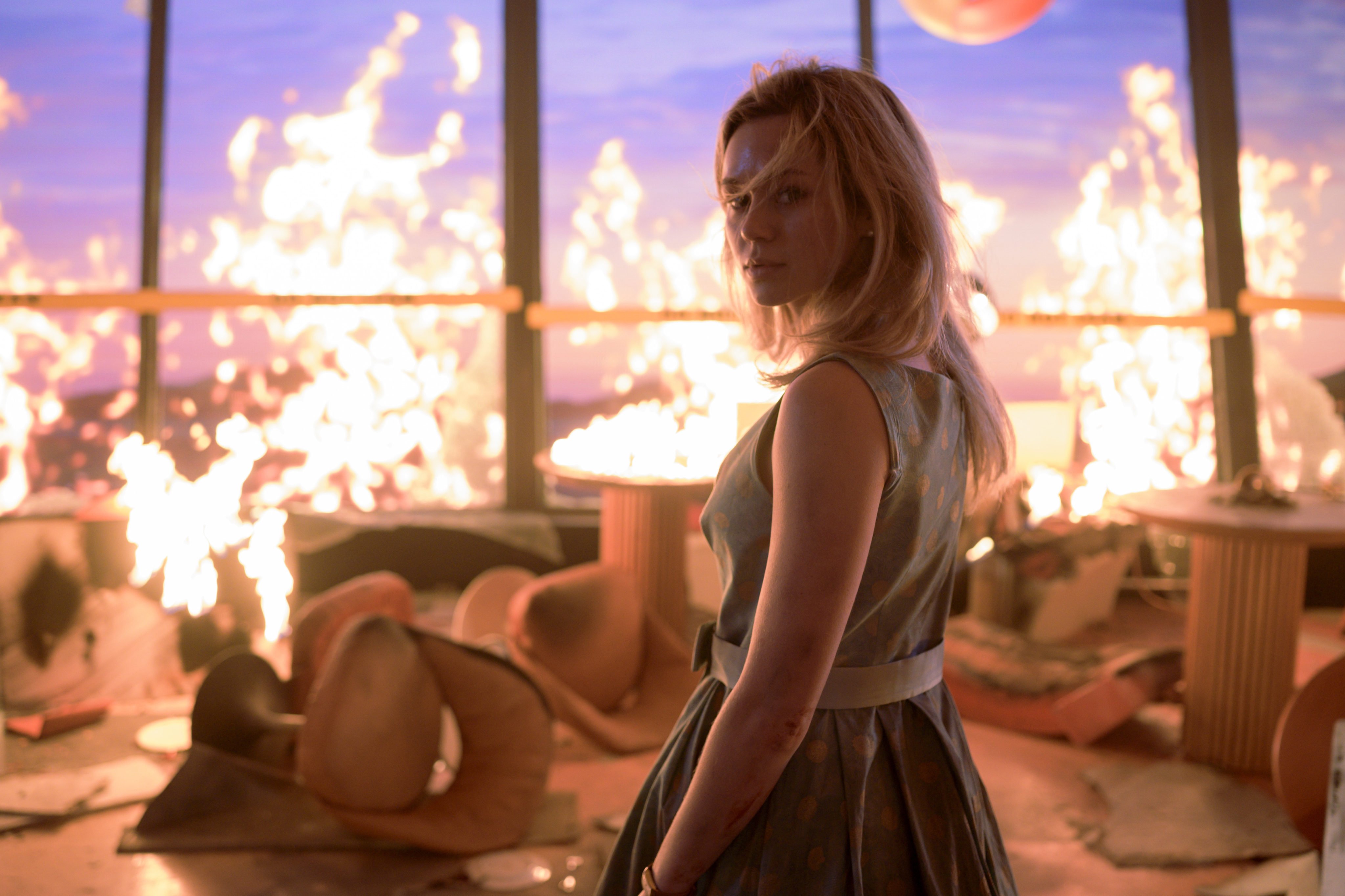 Brec Bassinger as Iris in a still from Final Destination: Bloodlines. Photo: Eric Milner