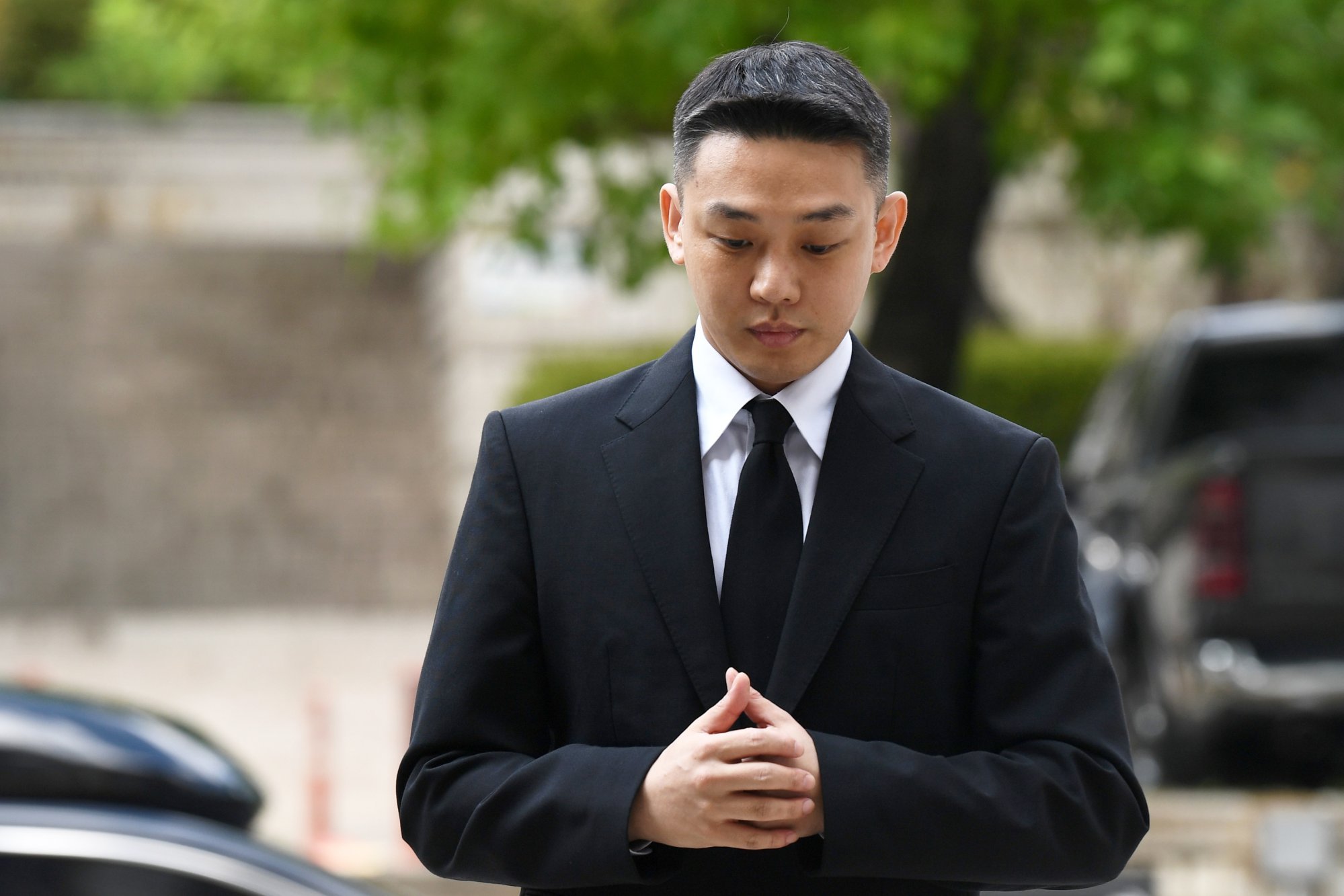 South Korean actor Yoo Ah-in arrives at a district court in Seoul, South Korea, in September 2024, to attend a verdict hearing on allegations of his drug use. Photo: EPA-EFE South Korean actor Yoo Ah-in arrives at a district court in Seoul, South Korea, in September 2024, to attend a verdict hearing on allegations of his drug use. Photo: EPA-EFE