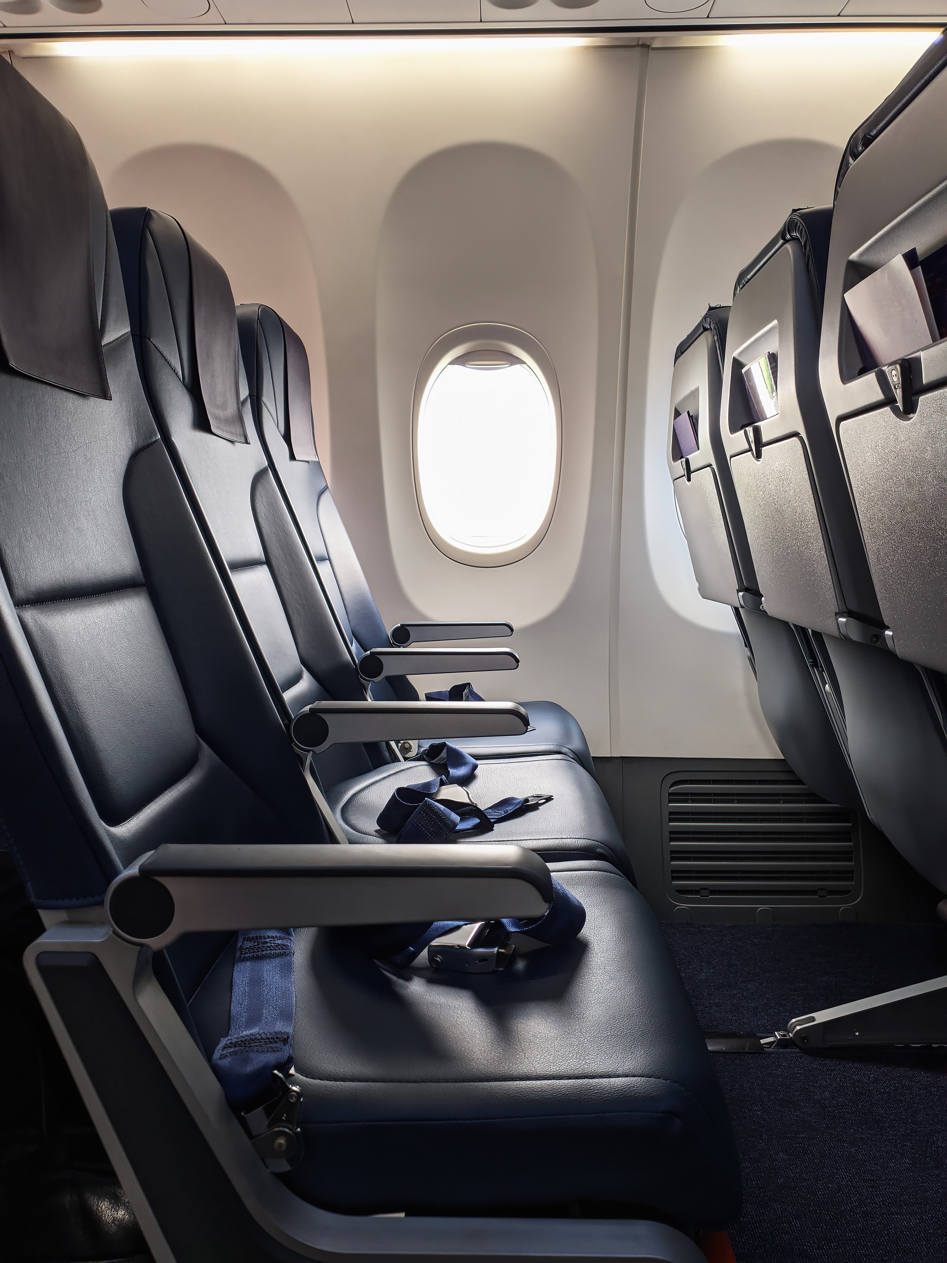 Experts stress that knowing how to unbuckle your plane seat belt during an emergency is crucial. Photo: Shutterstock