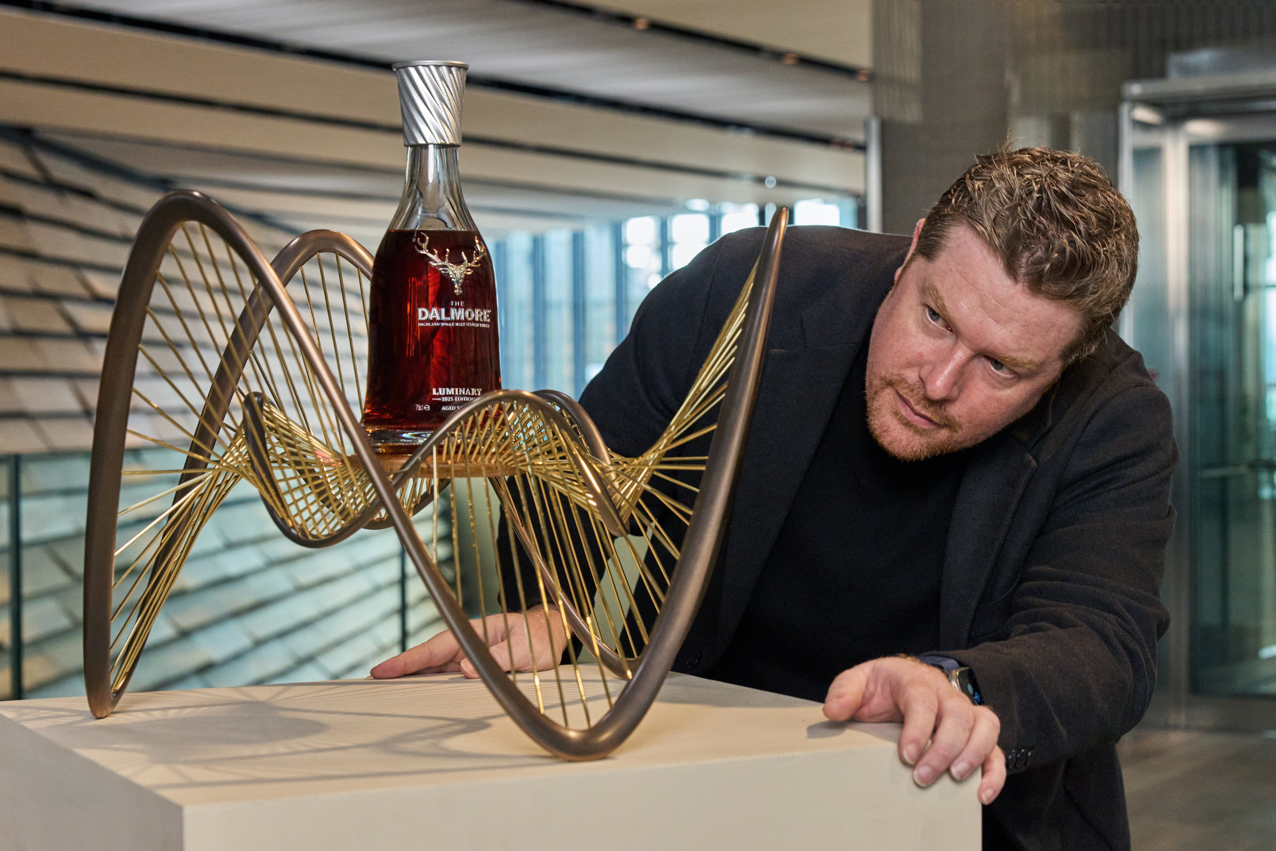 Ben Dobbin was the luminary designer for The Dalmore’s art project at this year’s Venice Biennale of Architecture. Photo: Handout