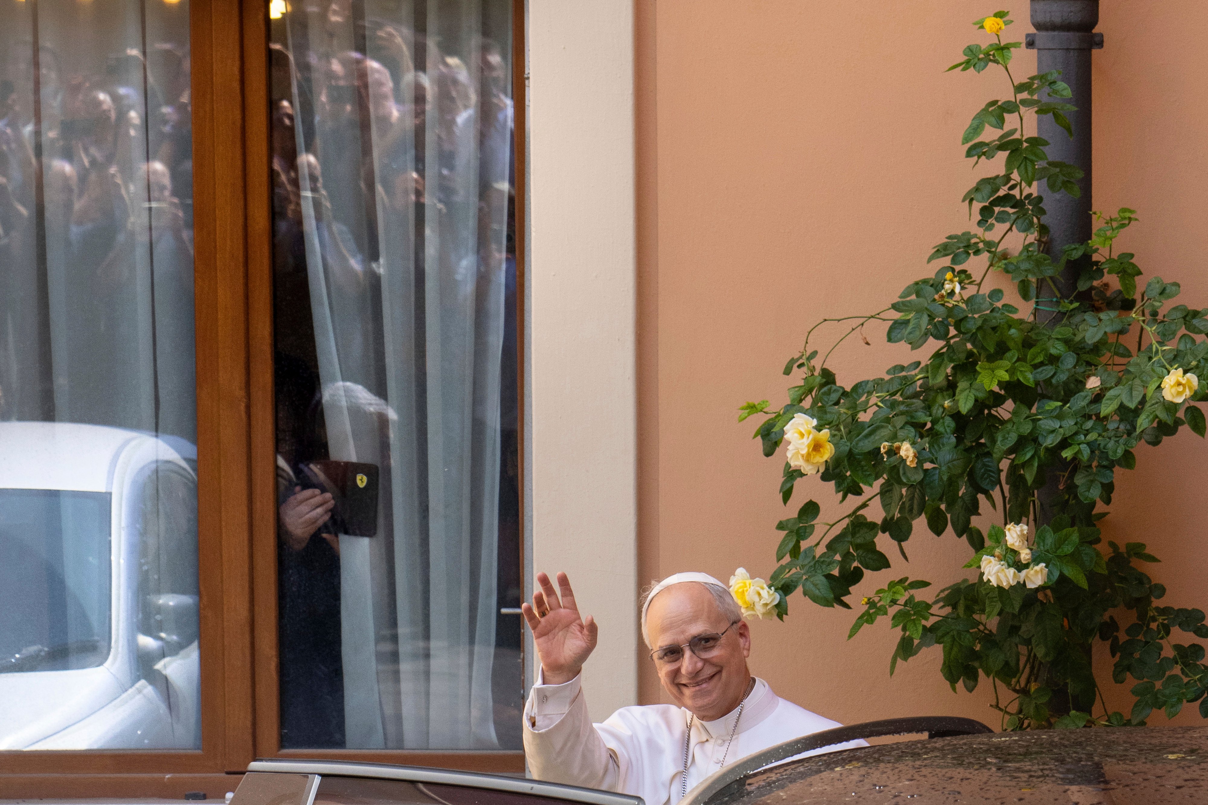 The new Pope Leo, who became head of the world’s 1.4 billion Catholics last week, also called on Christians living in the Middle East not to abandon their homes, in a speech to members of the Eastern Catholic Churches. Photo: AP