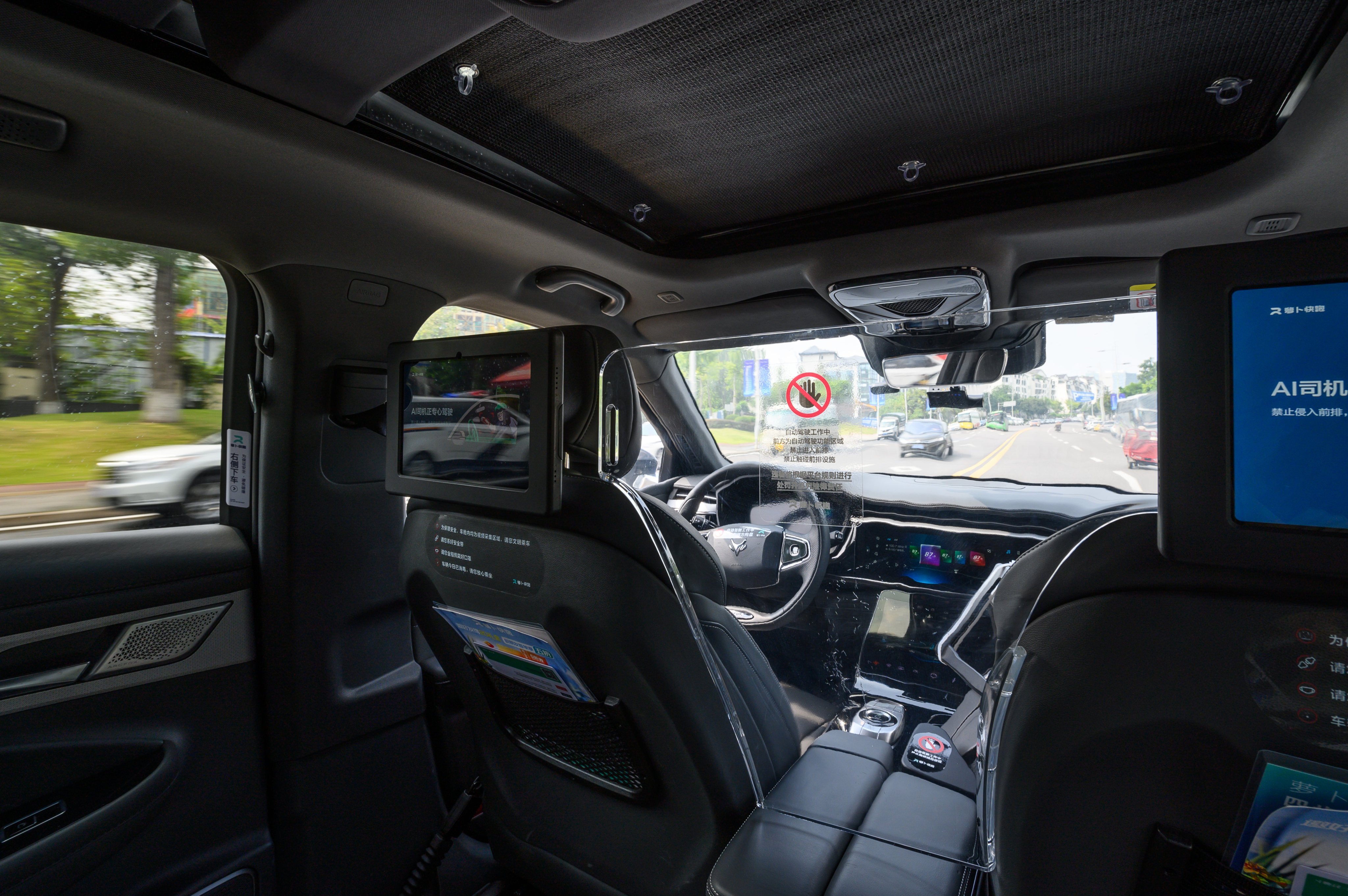 Trials of driverless vehicles have been extended in Hong Kong, with services and commercial applications, such as ride-hailing, possible within two years. Photo: He Penglei/China News Service