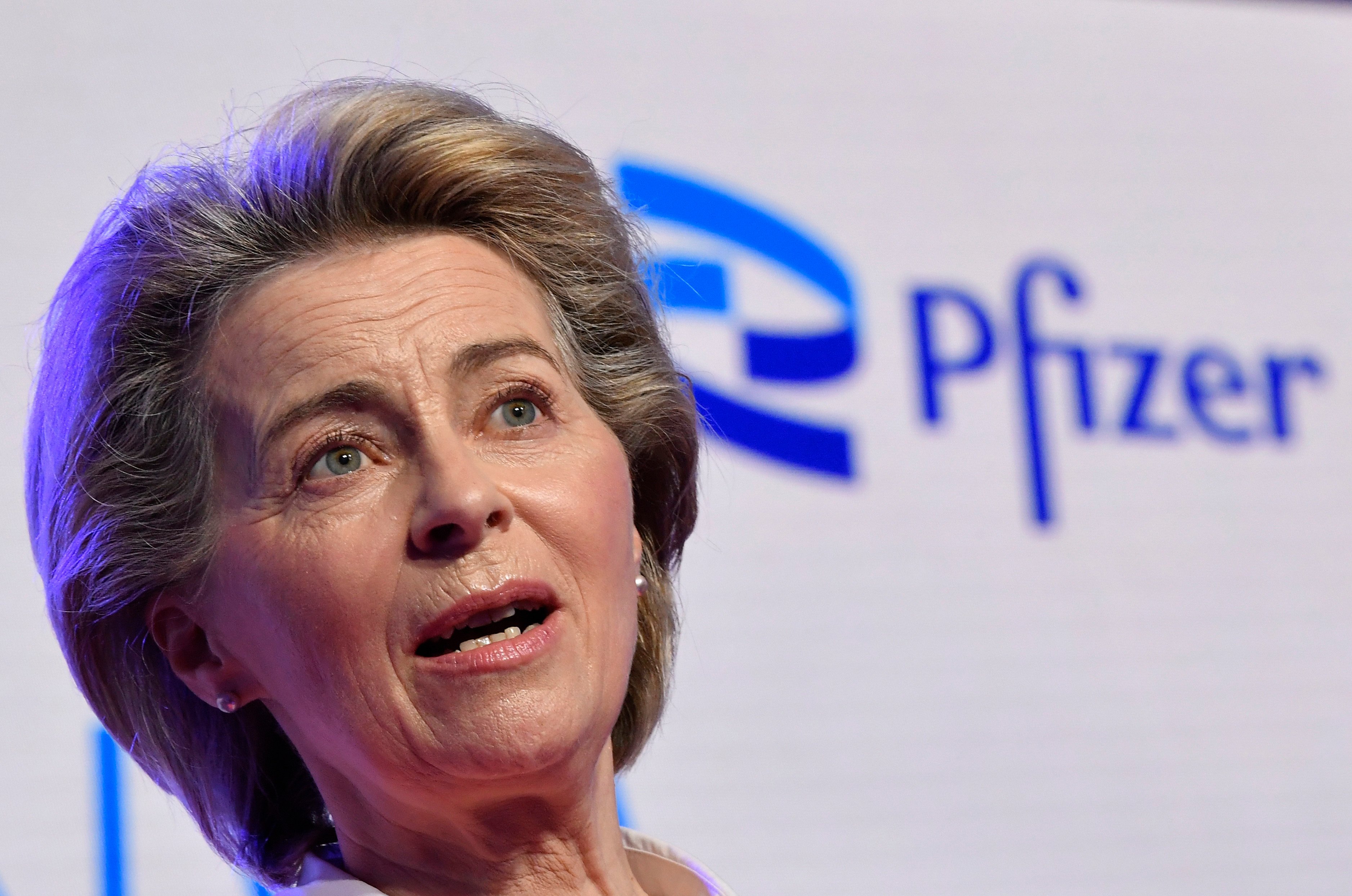 The New York Times had asked the court to force the disclosure of a message exchange between European Commission President Ursula von der Leyen and Pfizer’s CEO that could show how a costly vaccine deal was struck in 2021. Photo: via AP