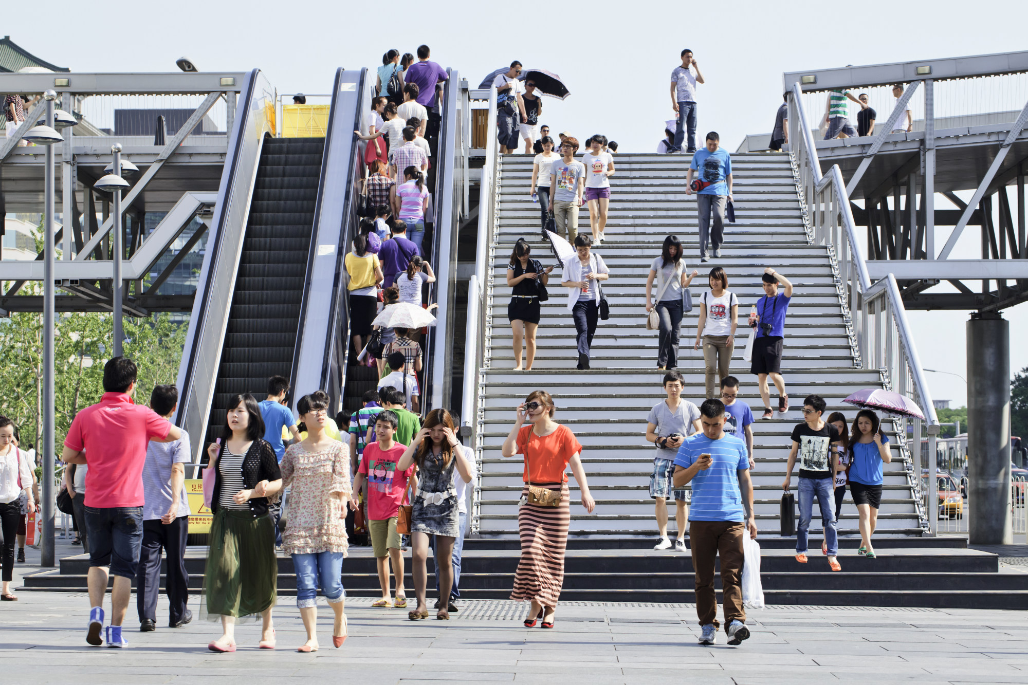 China’s Road Traffic Safety Law only mandates that motor vehicles maintain a safe distance, but it does not address pedestrian movement. Photo: Shutterstock China’s Road Traffic Safety Law only mandates that motor vehicles maintain a safe distance, but it does not address pedestrian movement. Photo: Shutterstock