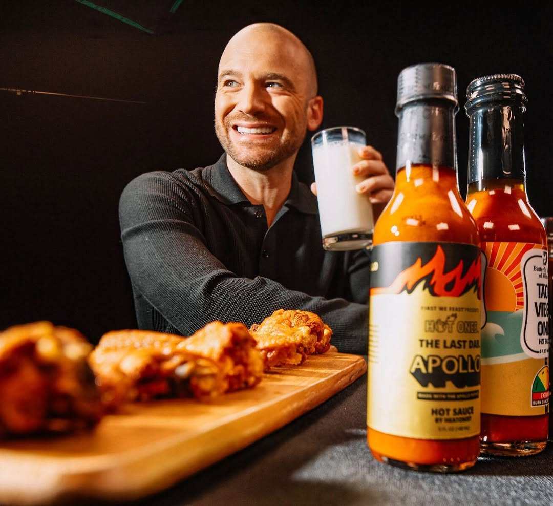 Sean Evans has hosted YouTube interview series Hot Ones since 2015. Photo: @seanseaevans/Instagram