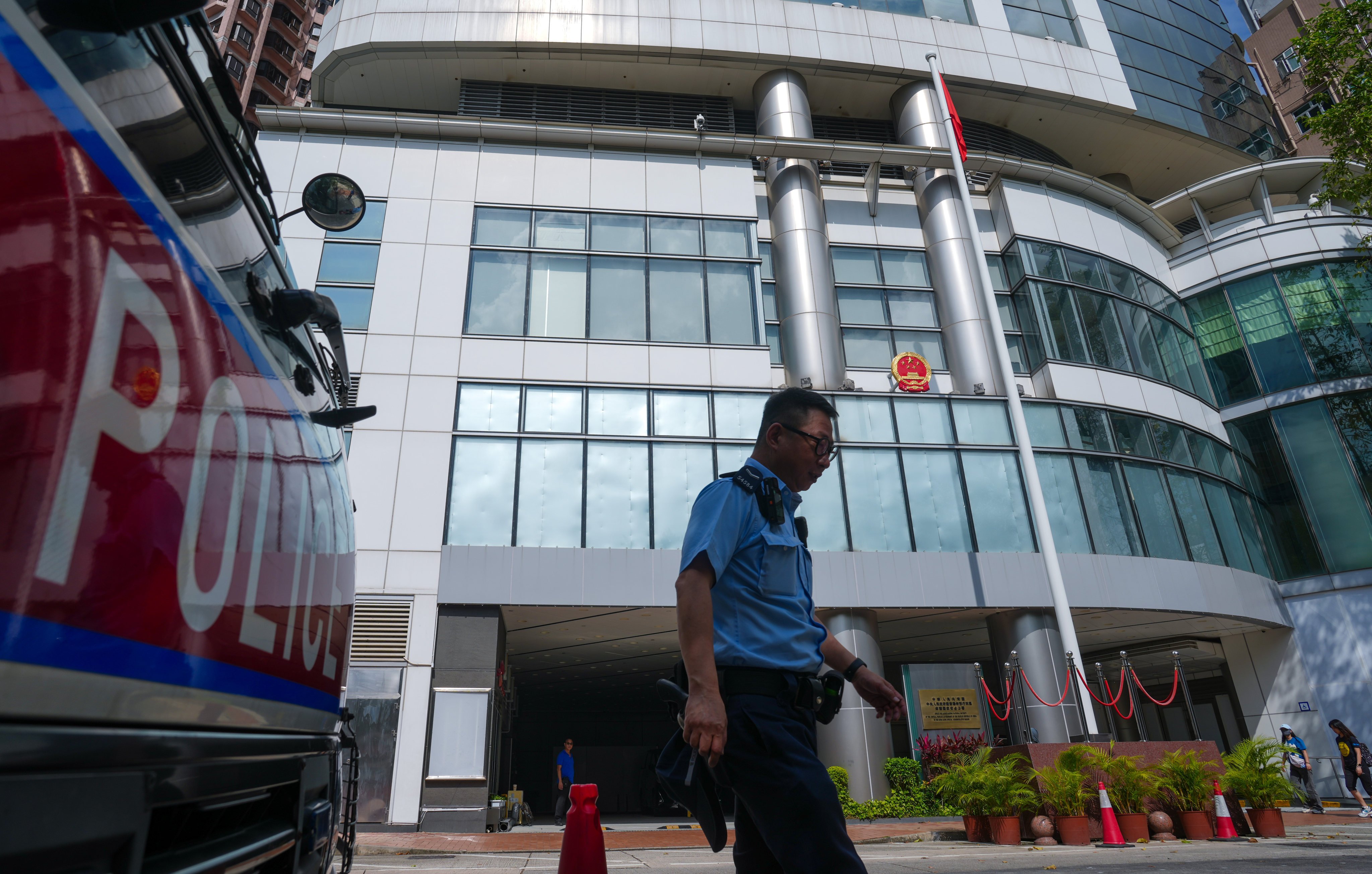 The Metropark Hotel in Causeway Bay, which became an office and dormitory for Beijing’s local national security office in July 2020. Photo: Sam Tsang