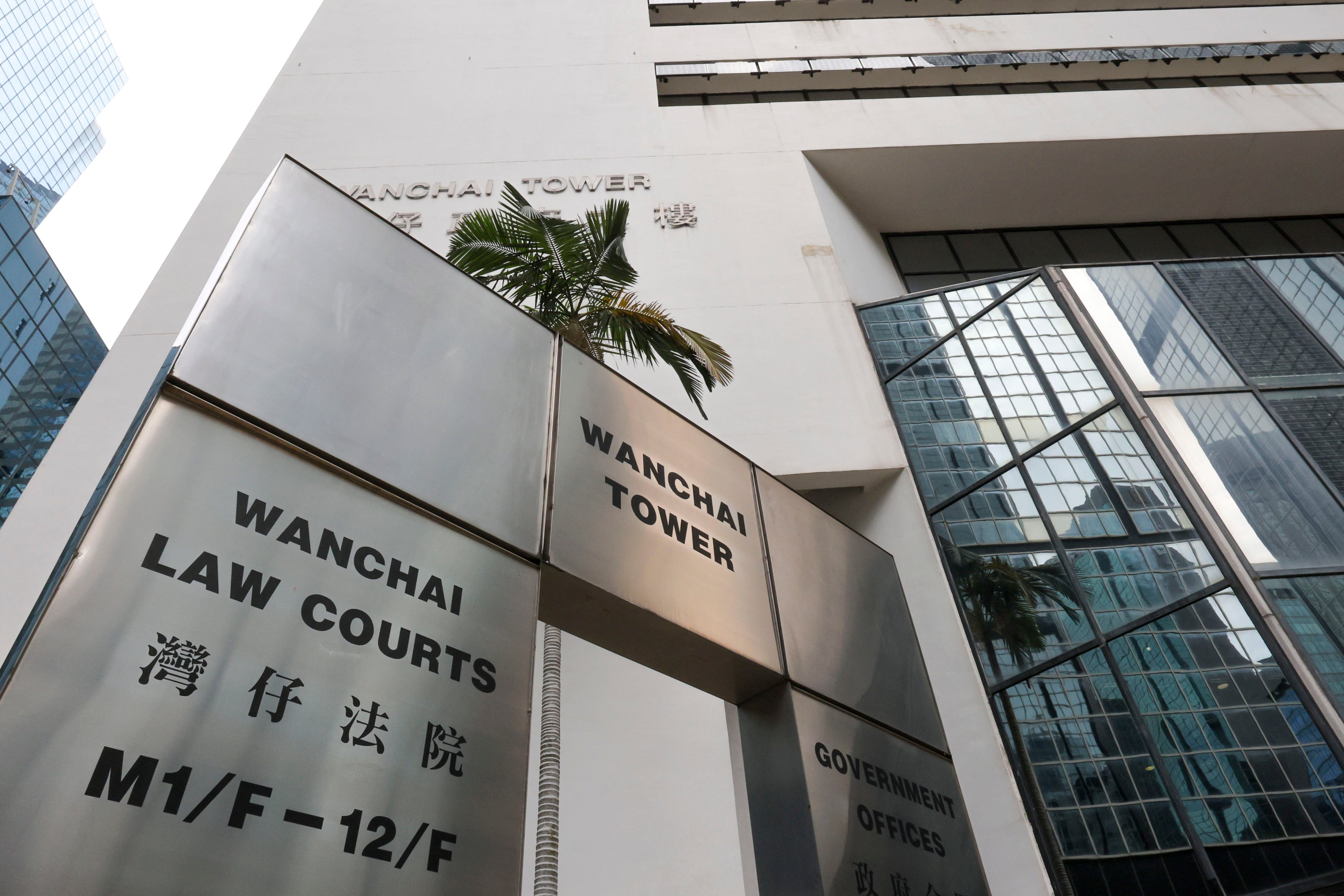 The defendant appeared at the District Court on Friday. Photo: Jelly Tse