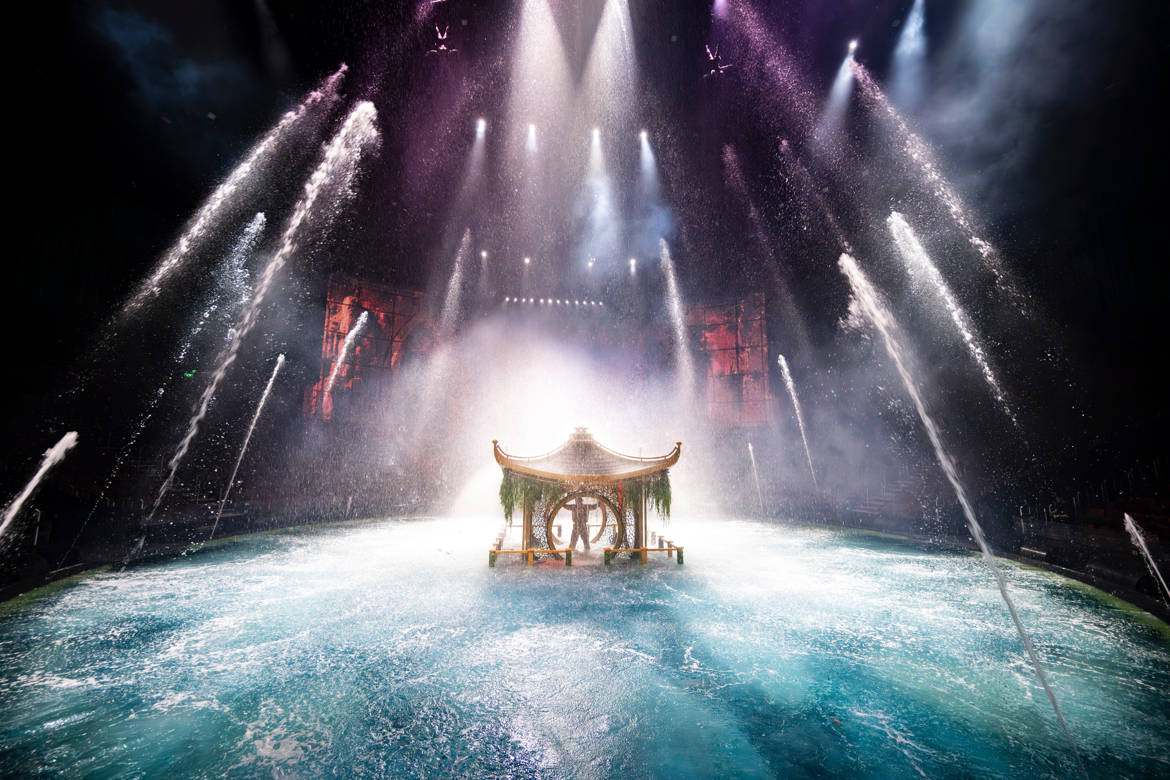 Look out for swordplay with elements of tai chi and baguazhang in the new House of Dancing Water show in Macau, says its martial arts director, Jaden He Jingde. Photo: House of Dancing Water