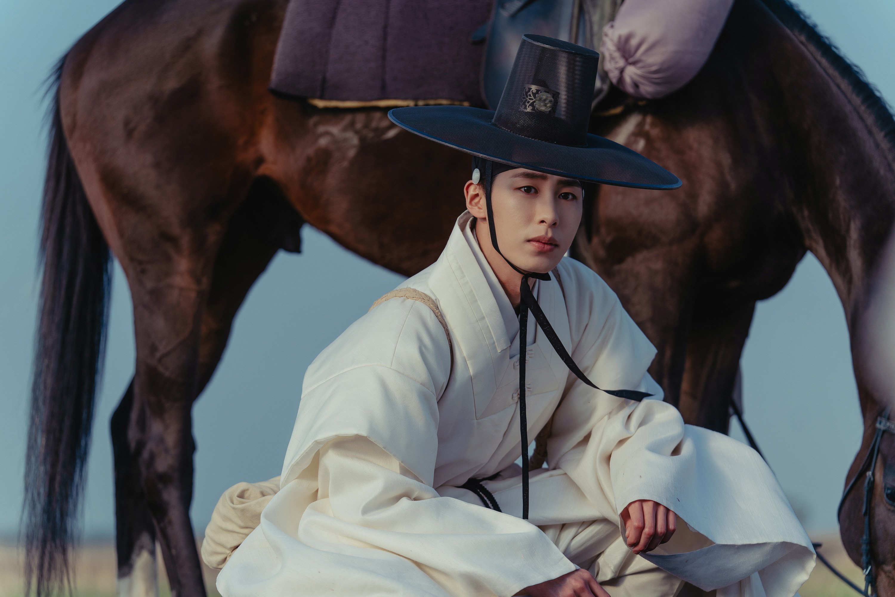 Lee Jae-wook as Sim Hongrang/Soul Reaper in a still from Dear Hongrang. Photo: Eunjung Kim/Netflix
