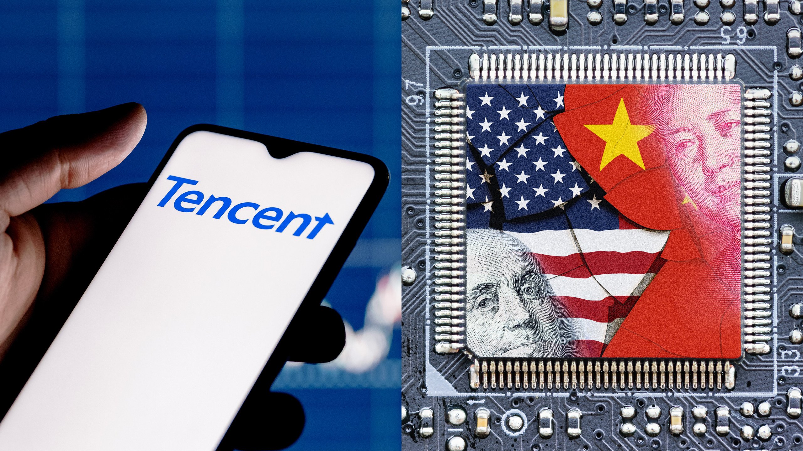 Tencent president Martin Lau says the company “just sort of has to manage” the latest US chip export restrictions. Photo: Shutterstock