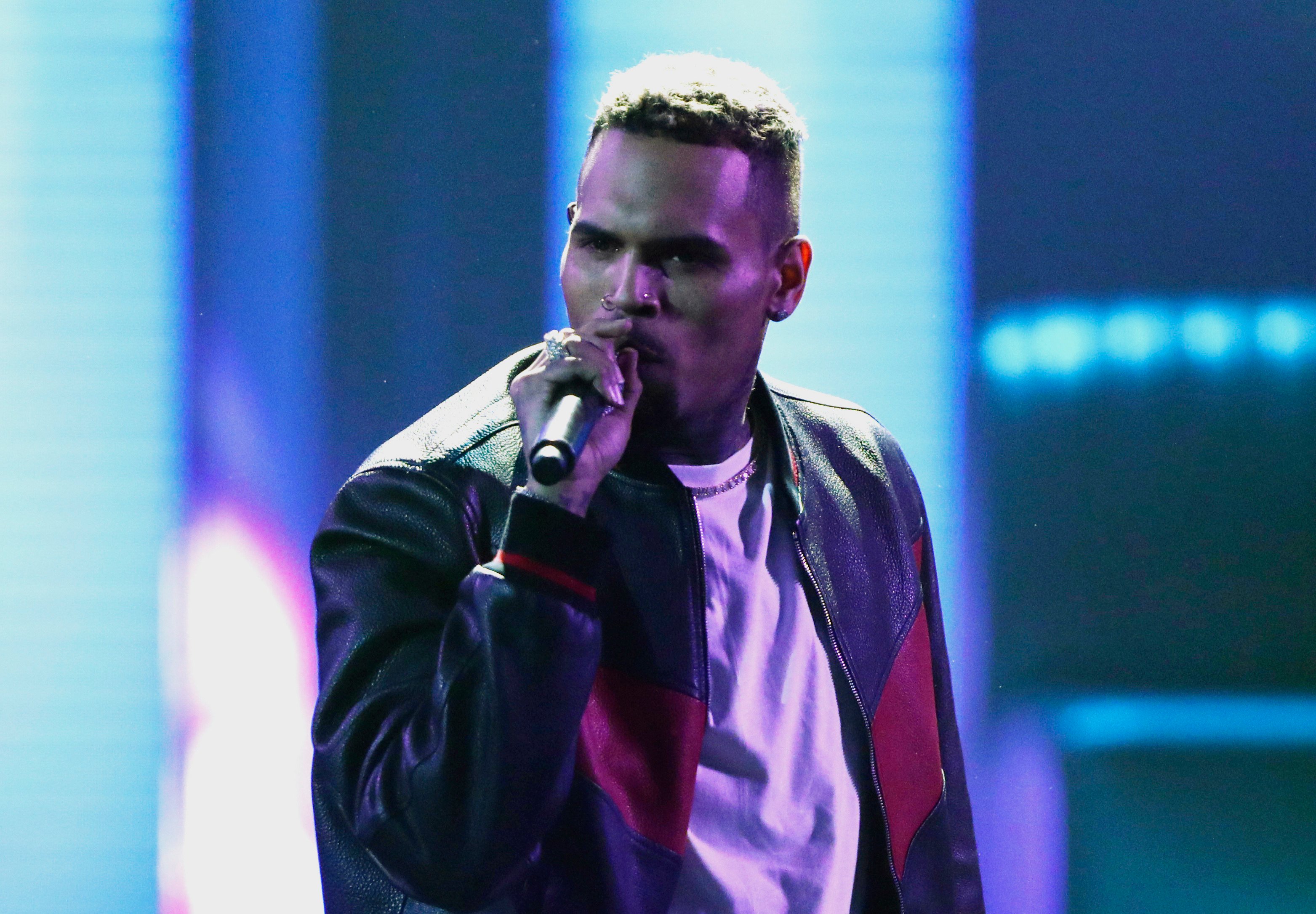 US singer Chris Brown has been arrested and charged with inflicting grievous bodily harm. File photo: Invision via AP