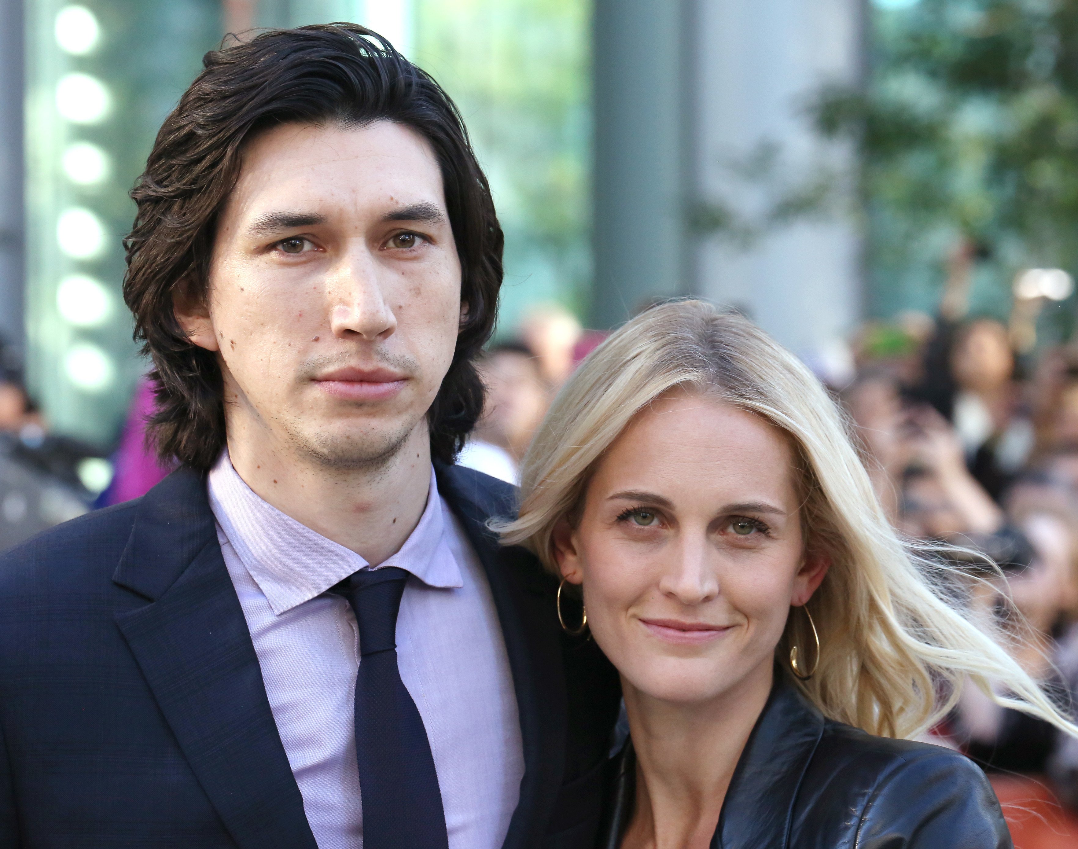 Meet Adam Driver’s wife Joanne Tucker, who met the Star Wars actor at Juilliard, and once appeared with her husband on Lena Dunham’s Girls. Photo: Getty Images