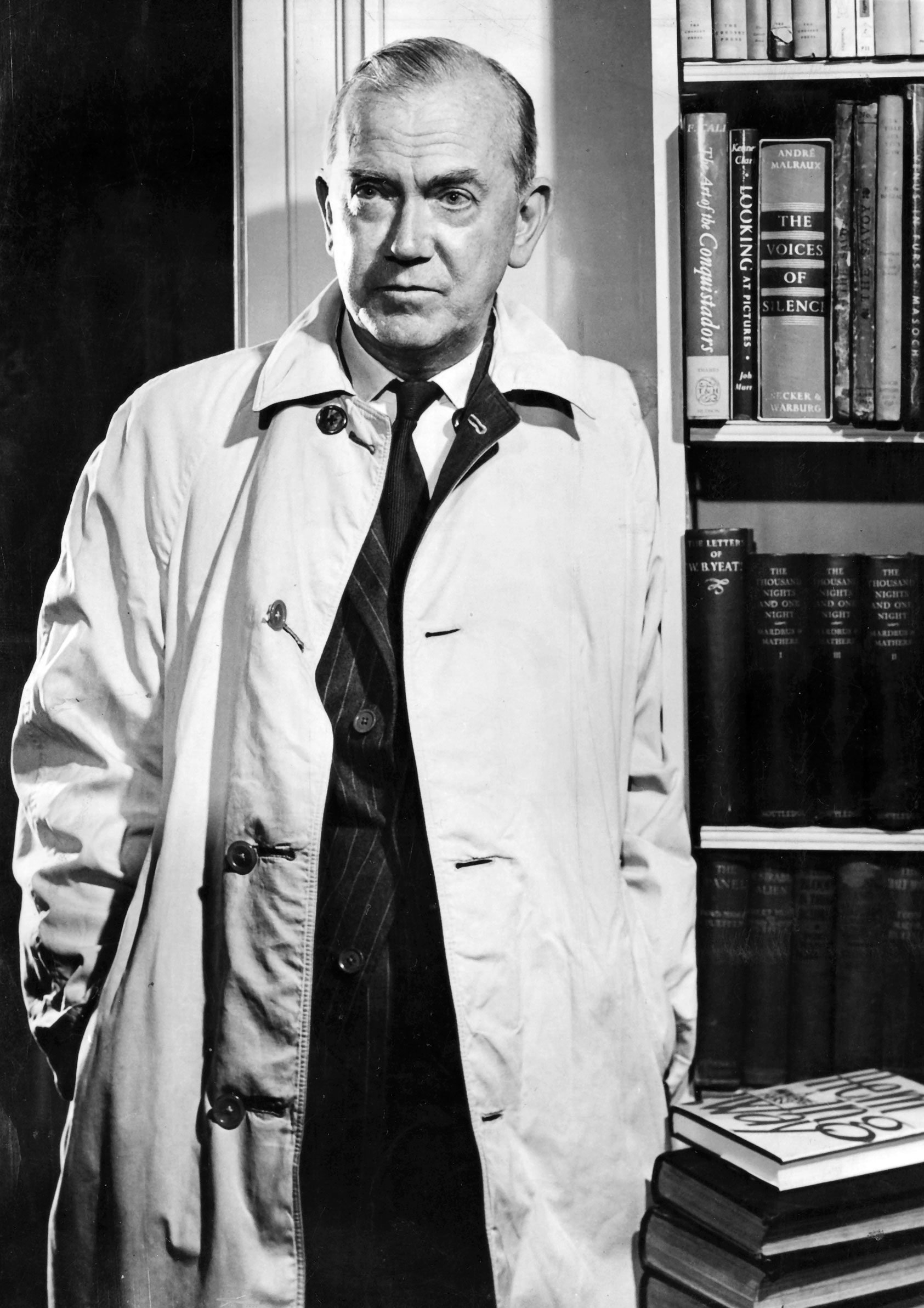 British thriller author Graham Greene.