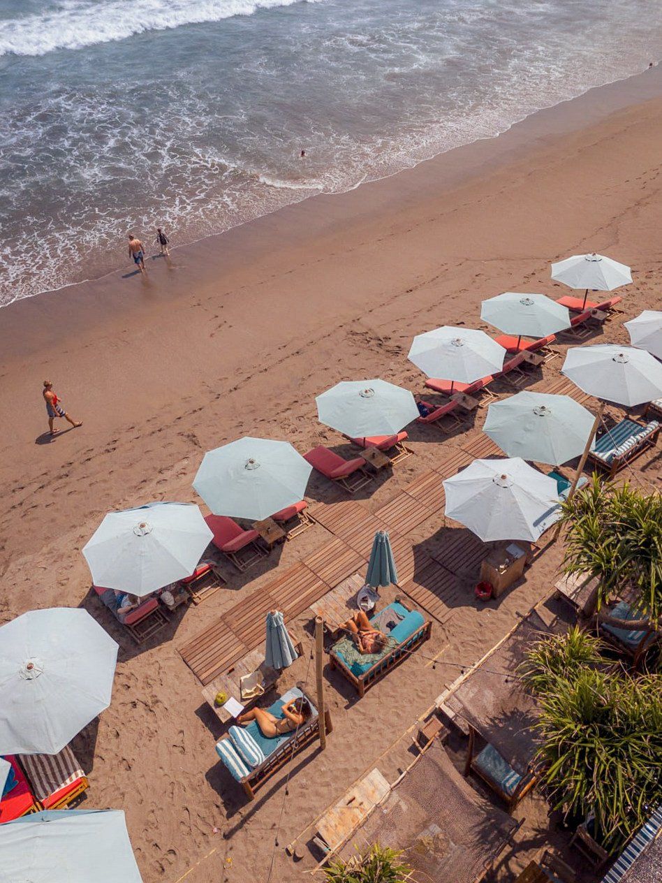 Caravan beach club in Berawa, Canggu. Photo: courtesy Caravan