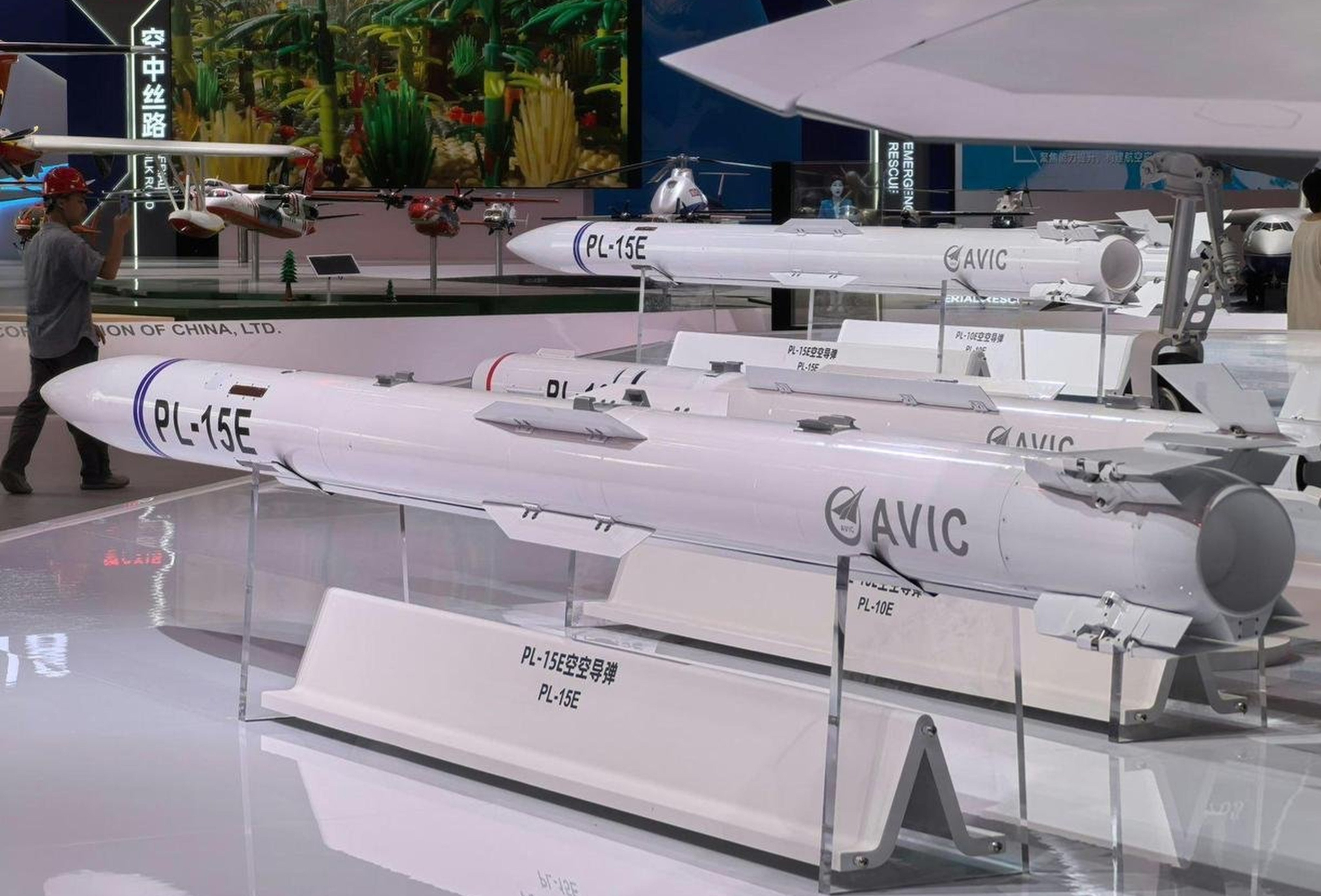 The PL-15 missile is seen as a cornerstone of China’s growing ability to contest air superiority. Photo: Handout