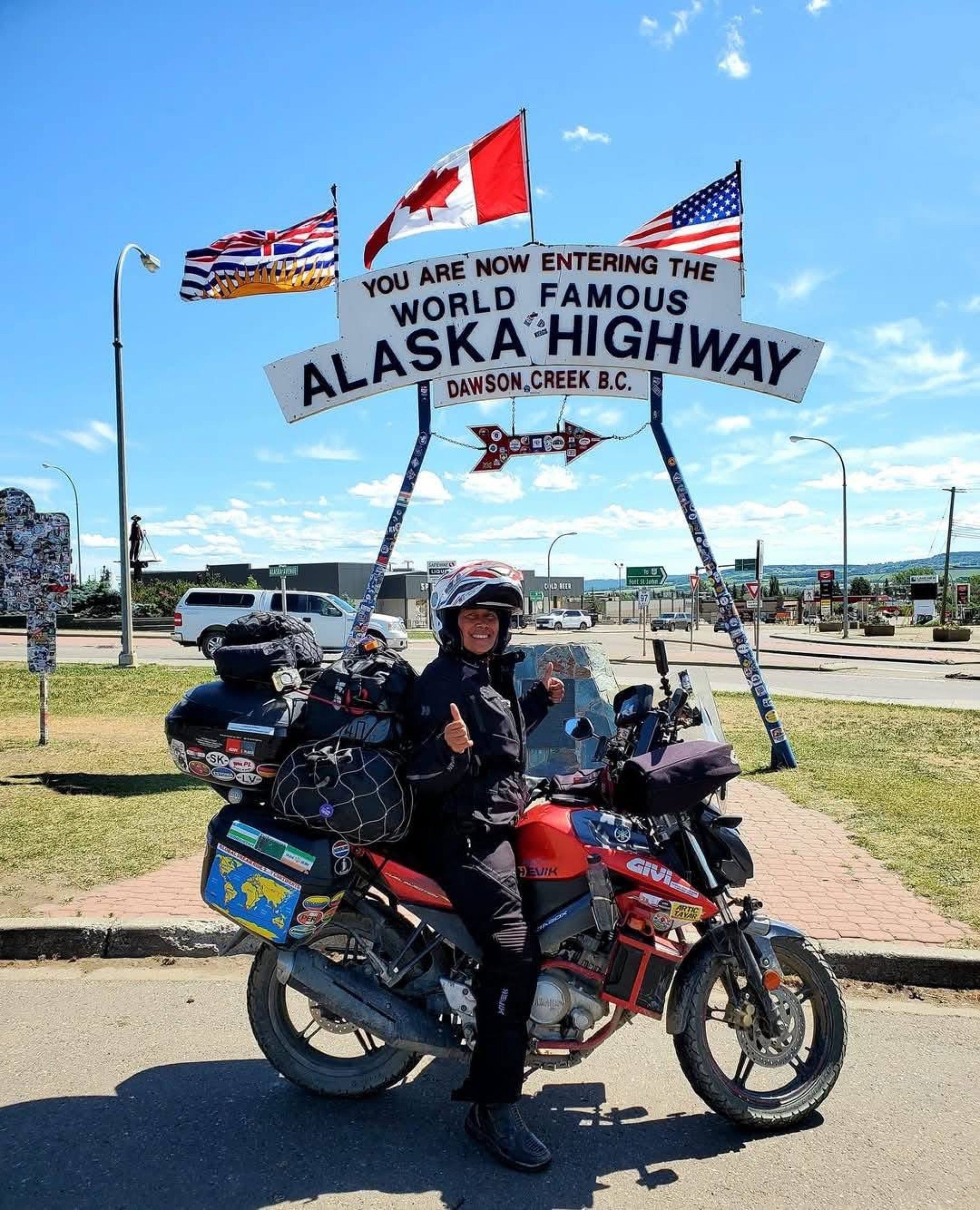 Anita Yusof in Alaska. Photo: Anita Yusof Anita Yusof in Alaska. Photo: Anita Yusof