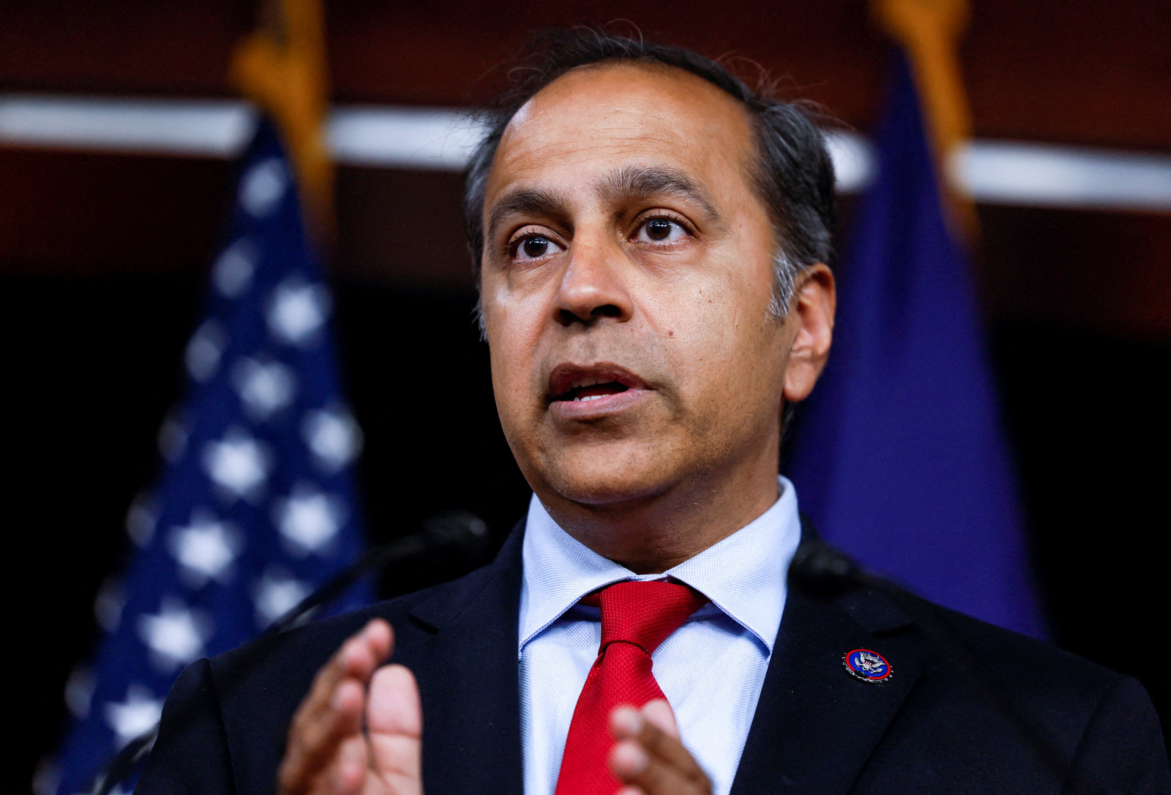 US congressman Raja Krishnamoorthi, an Illinois Democrat, is the ranking member of the House Select Committee on the Chinese Communist Party. Photo: Reuters
