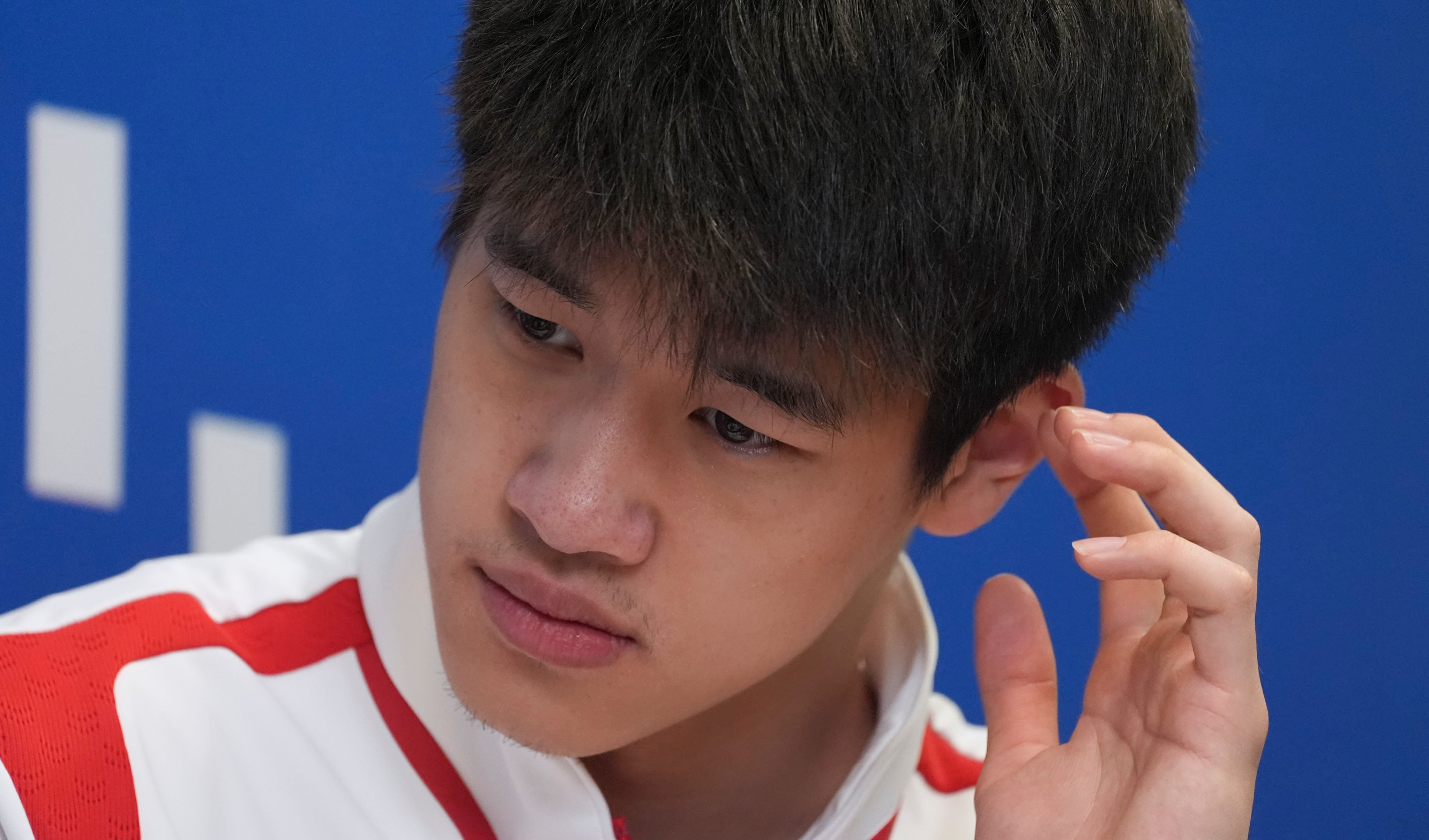 Pan Zhanle had not raced at a high level in several months. Photo: Xinhua