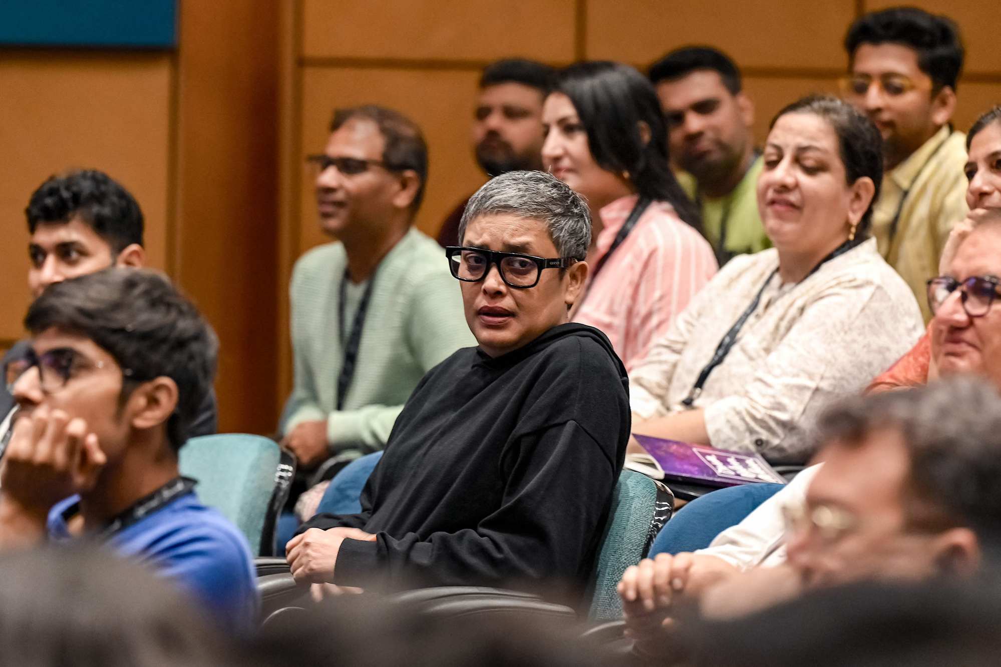Bollywood film director and screenwriter Reema Kagti (centre) attends a film class in Mumbai in November 2024. Photo: AFP Bollywood film director and screenwriter Reema Kagti (centre) attends a film class in Mumbai in November 2024. Photo: AFP