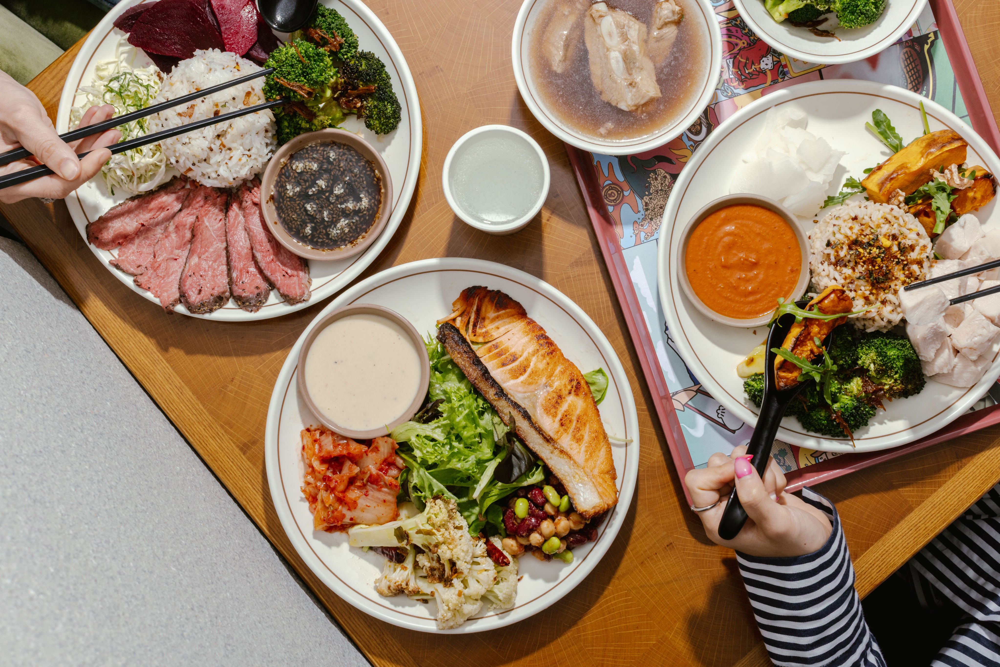 Health-conscious eatery Fete Up has arrived at Basehall 02. Photo: Fete Up