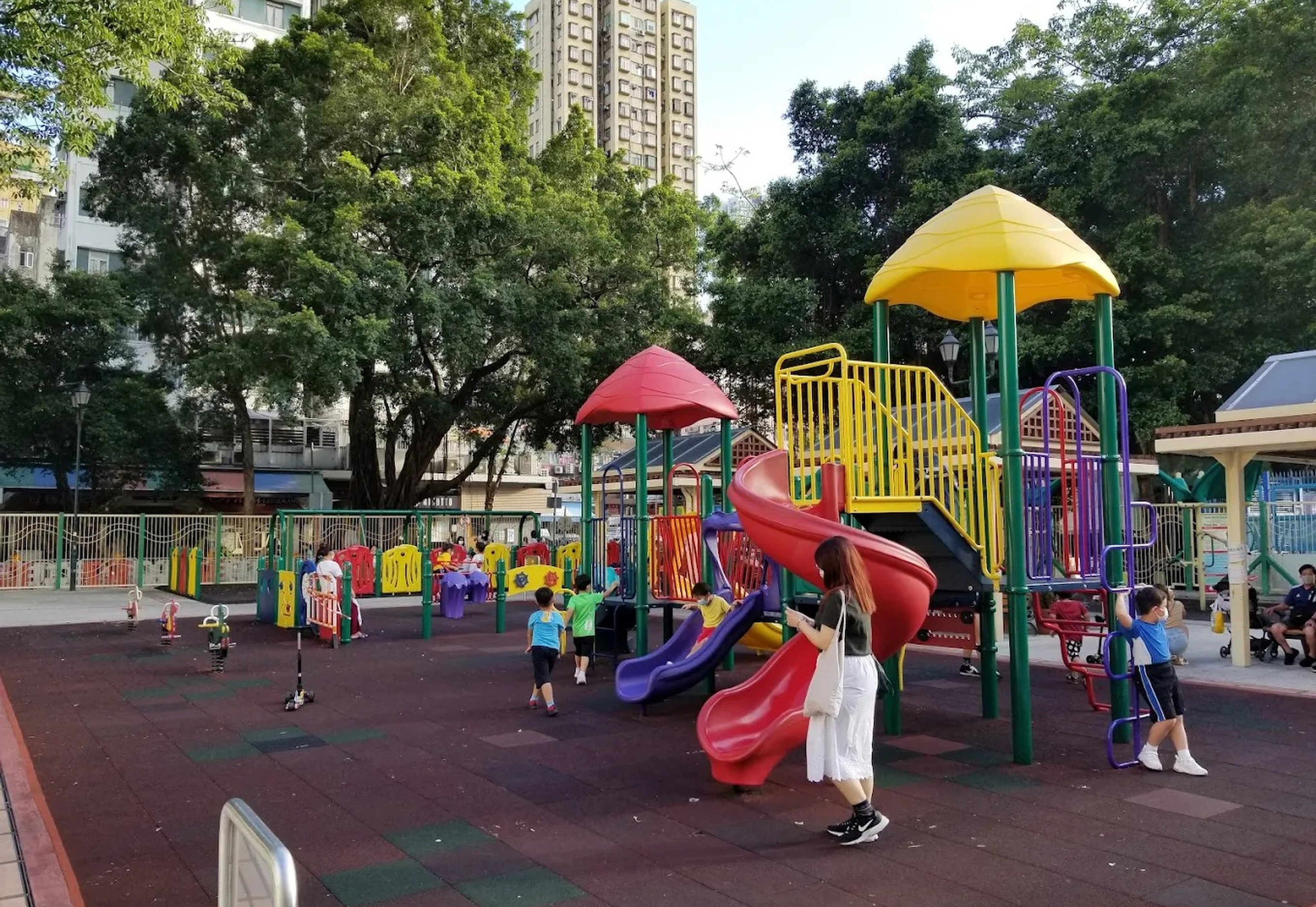 The girls were approached at Yuen Long Children’s Playground on Yuen Long Hong Lok Road. Photo: Handout
