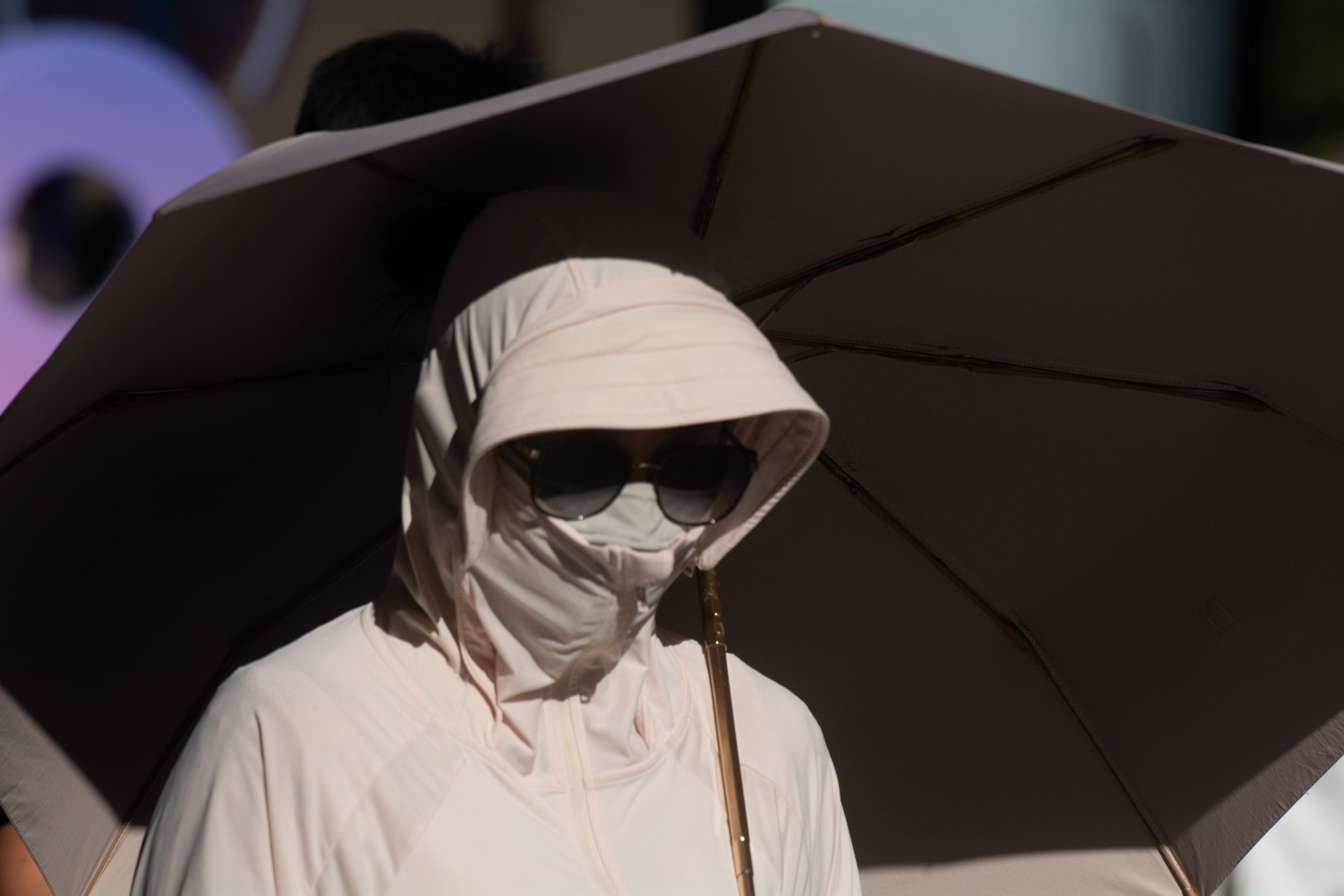 The woman had avoided sun exposure since childhood, rarely wore short sleeves outdoors, and consistently applied sunscreen. Photo: Ying Tang/Nur via Getty Images The woman had avoided sun exposure since childhood, rarely wore short sleeves outdoors, and consistently applied sunscreen. Photo: Ying Tang/Nur via Getty Images