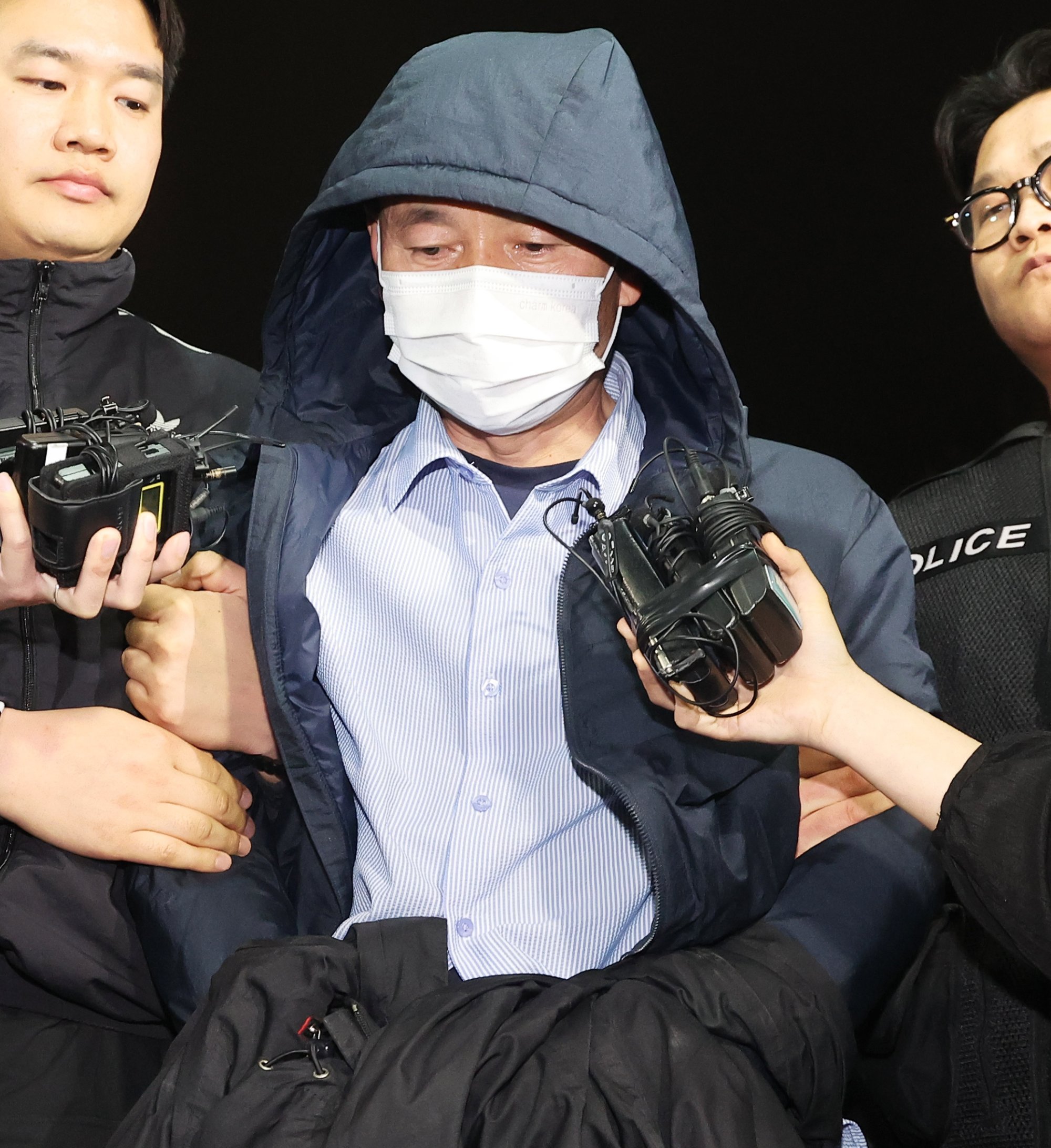 A Chinese national of Korean ethnicity in his 50s, identified as Cha Cheol-nam, was apprehended on Monday after being placed on a nationwide wanted list, police said. Photo: EPA-EFE/Yonhap A Chinese national of Korean ethnicity in his 50s, identified as Cha Cheol-nam, was apprehended on Monday after being placed on a nationwide wanted list, police said. Photo: EPA-EFE/Yonhap