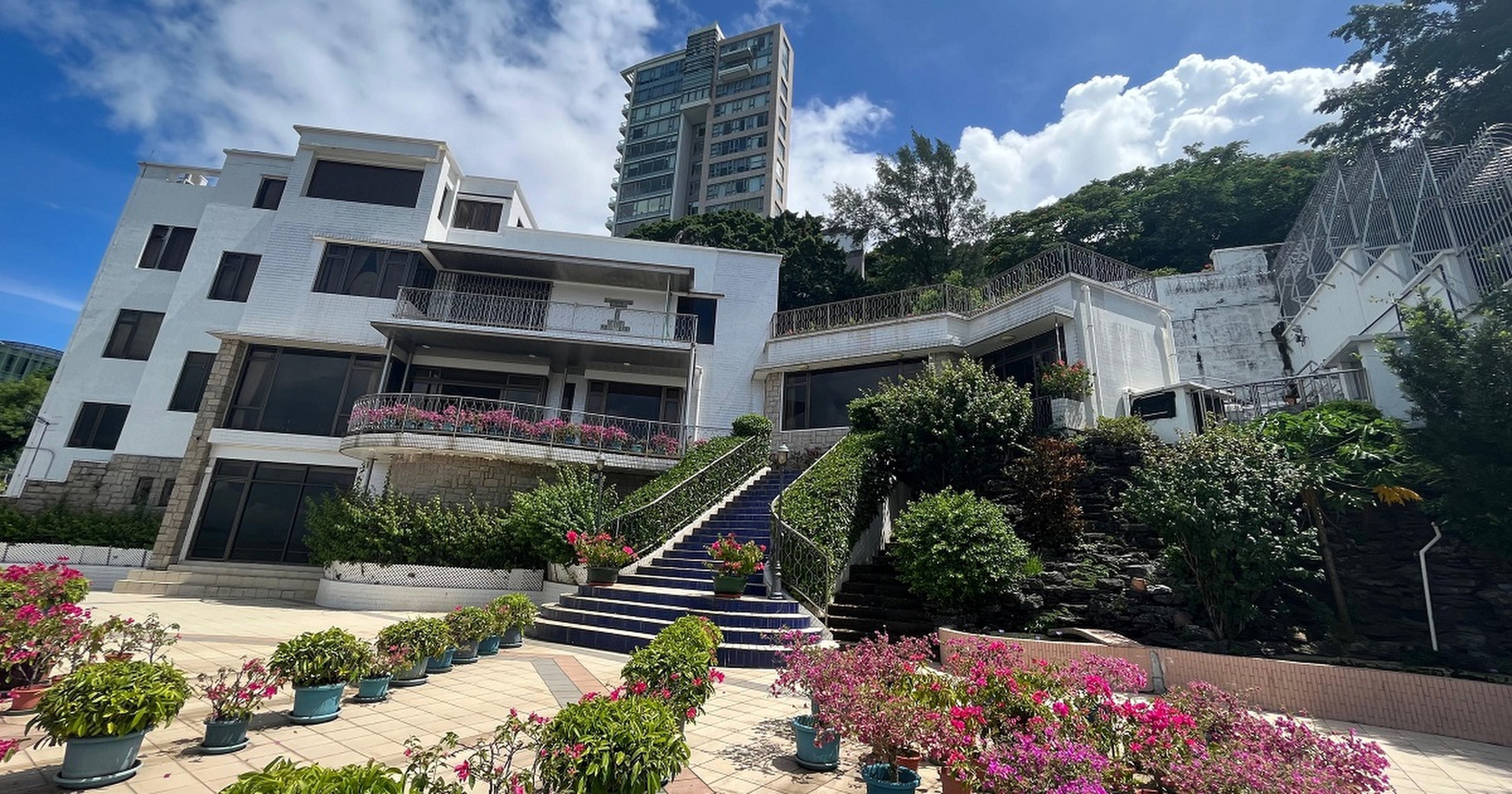 The property at 188 Victoria Road in Pok Fu Lam, once owned by Hong Kong’s ‘Cassette King’ David Chan Ping-chi. Photo: Handout