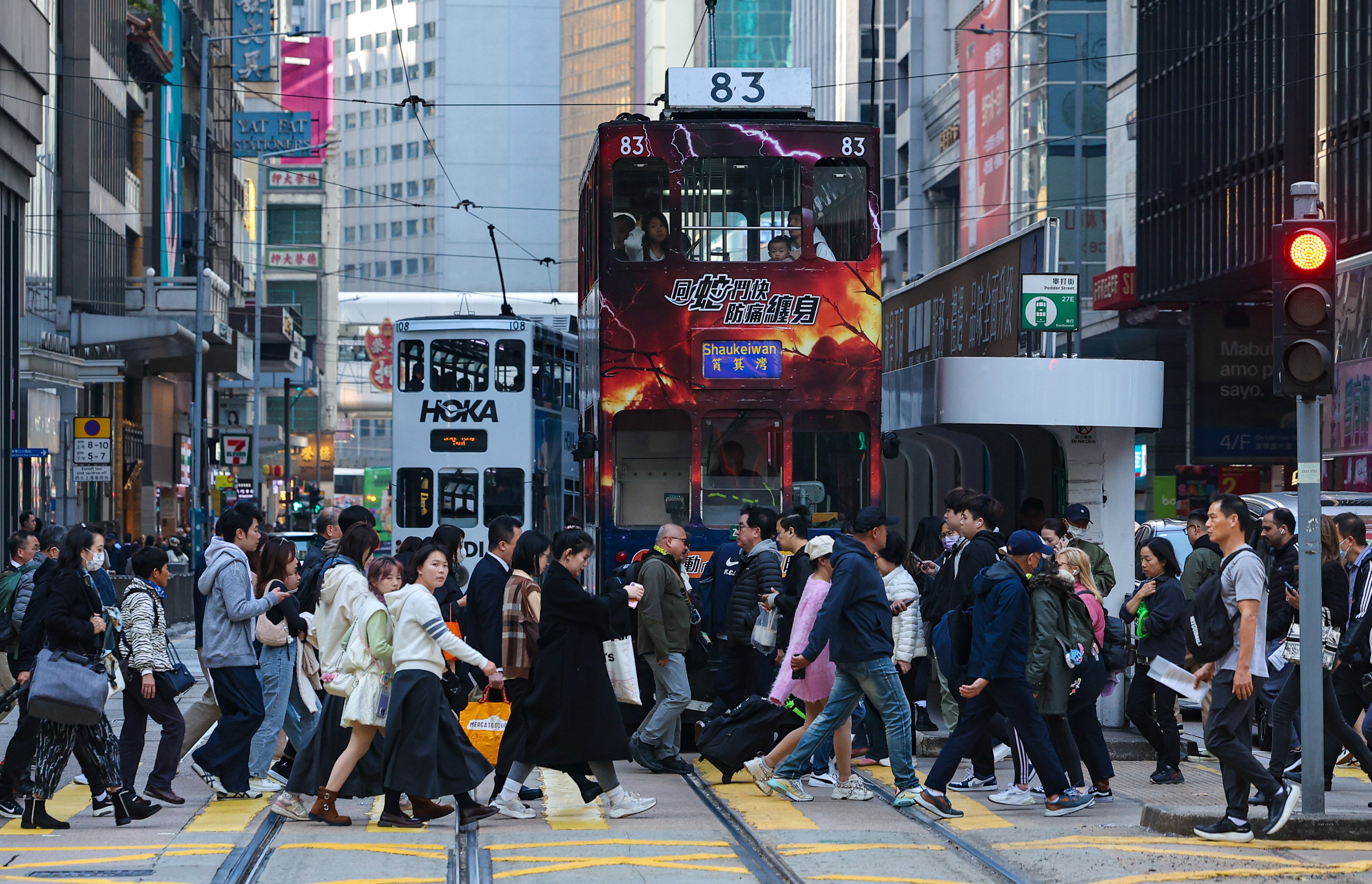 The unemployment rate for the February to April period increased by 0.2 percentage points from the January to March figures, hitting a new two-year high of 3.4 per cent. Photo: Edmond So