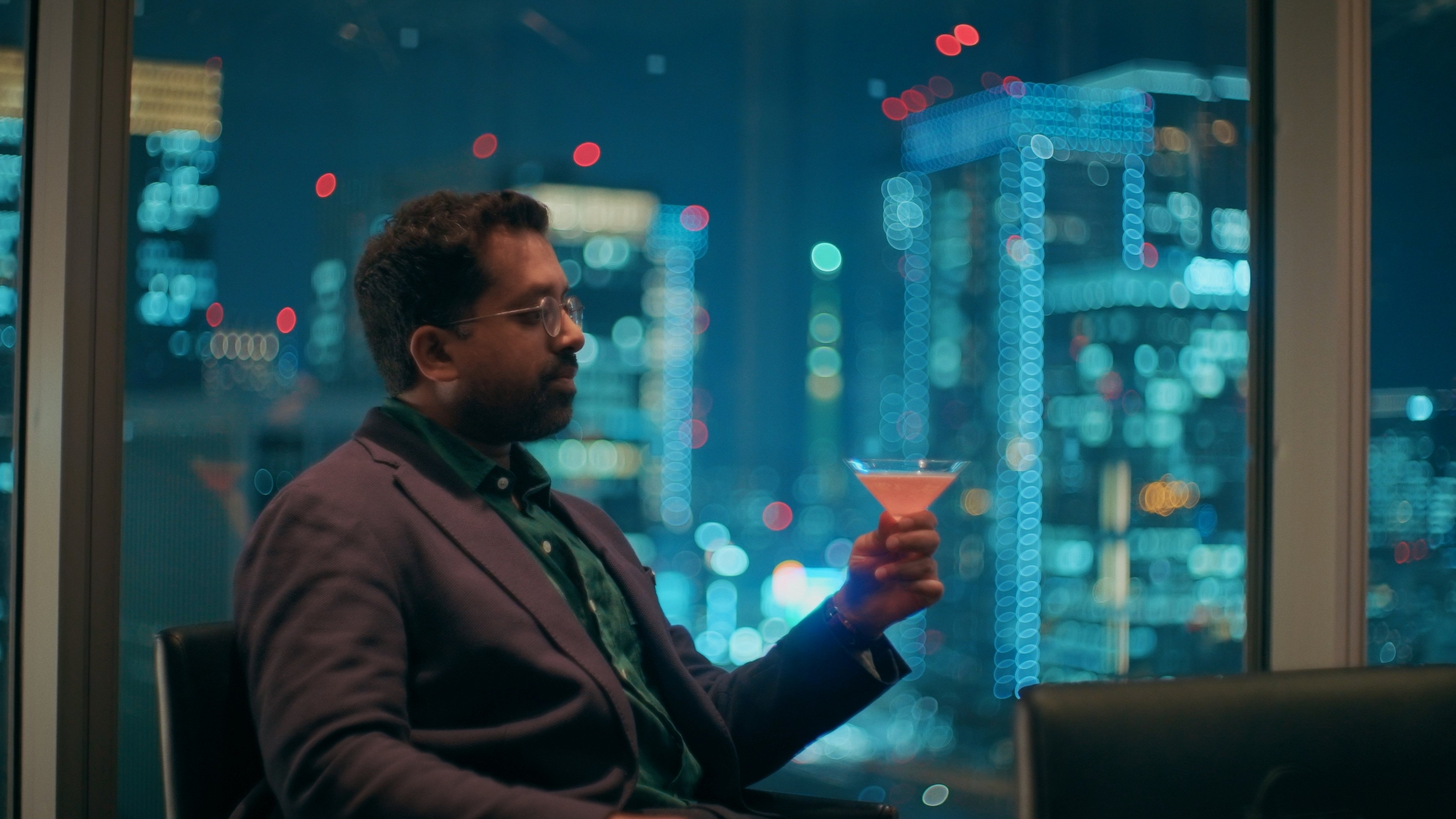 British bartender Ryan Chetiyawardana, also known as Mr Lyan, is presenter of the series Mr Lyan’s Taste Trips. Here he enjoys a nightcap in Tokyo in the show’s first episode, devoted to Japan. Photo: Mr Lyan’s Taste Trips