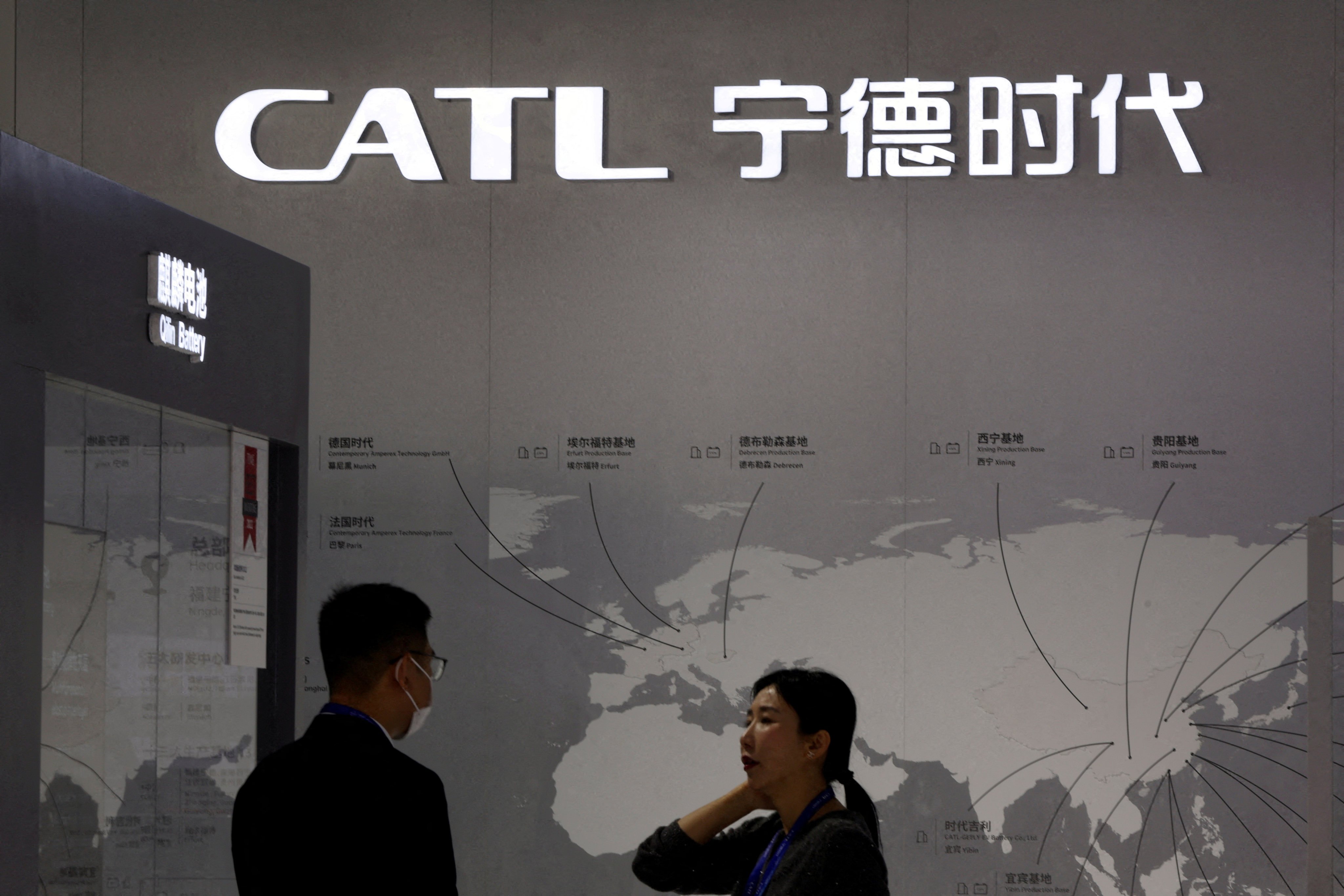 CATL’s overall carbon emissions fell 34 per cent year on year to 2.1 million tons in 2023. Photo: Reuters