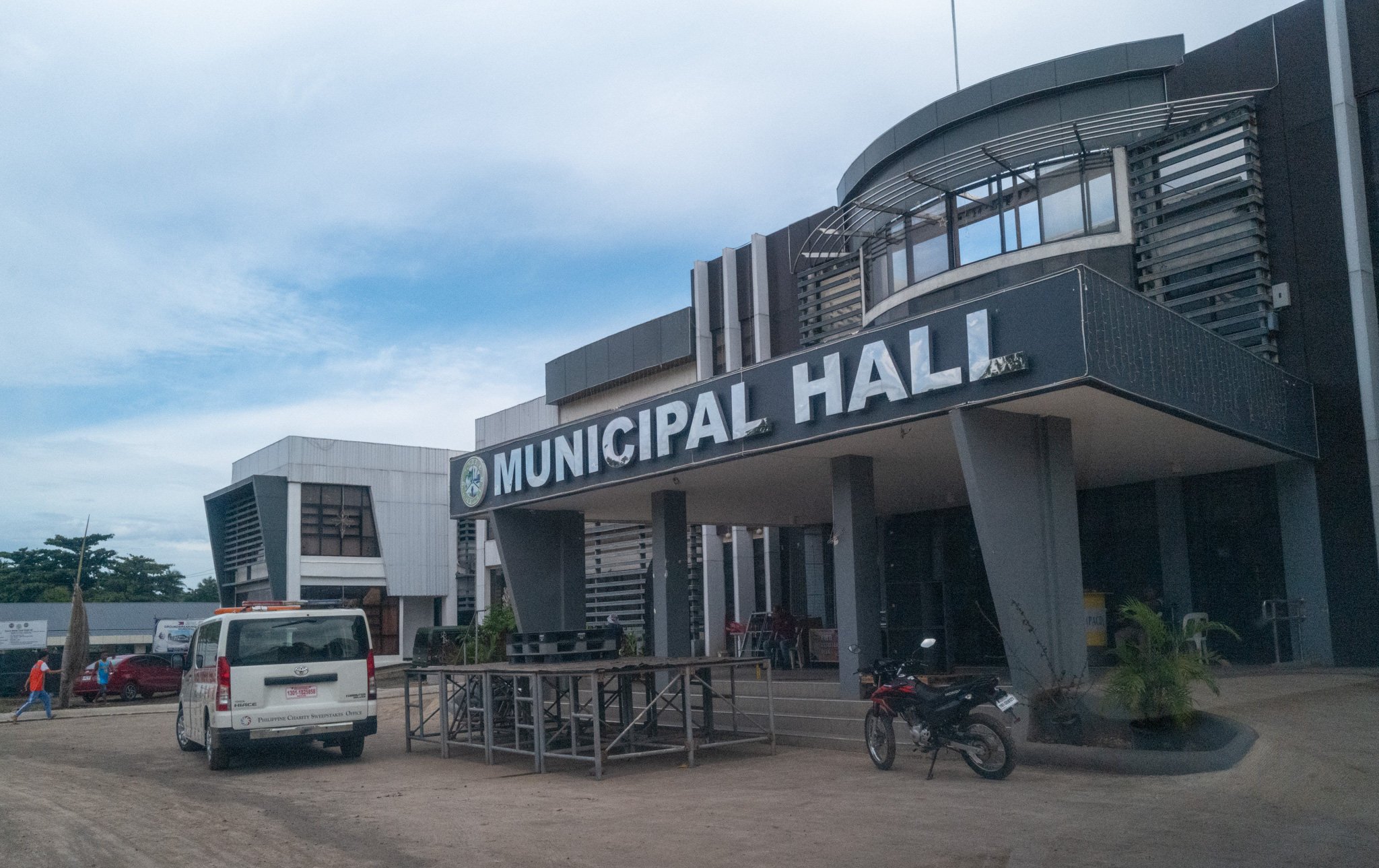 Santa Cruz town hall in Davao del Sur, Mindanao, where Philippine authorities have uncovered around 1,600 fake birth registrations. Photo: Jeoffrey Maitem