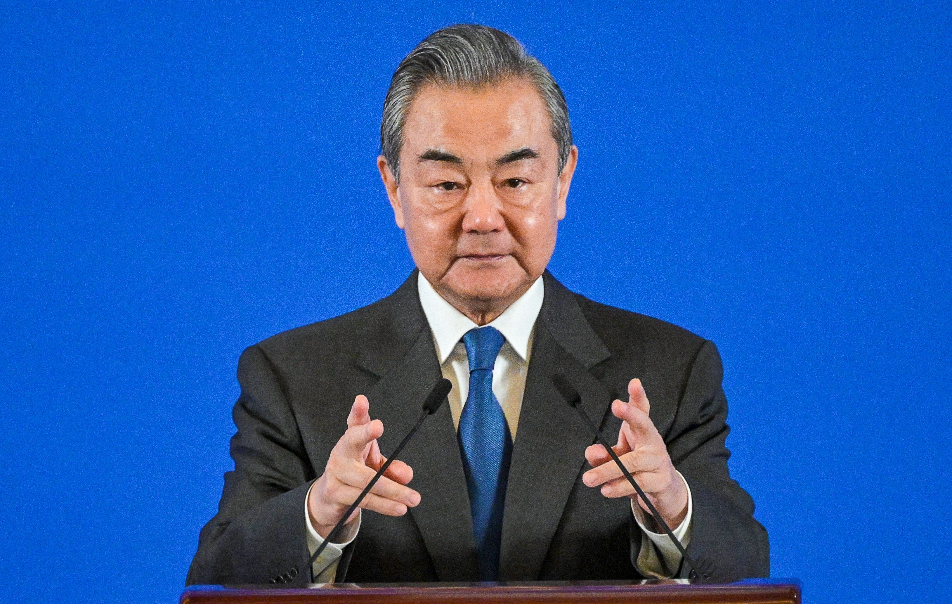 Wang Yi is set to visit Hong Kong. Photo: AFP