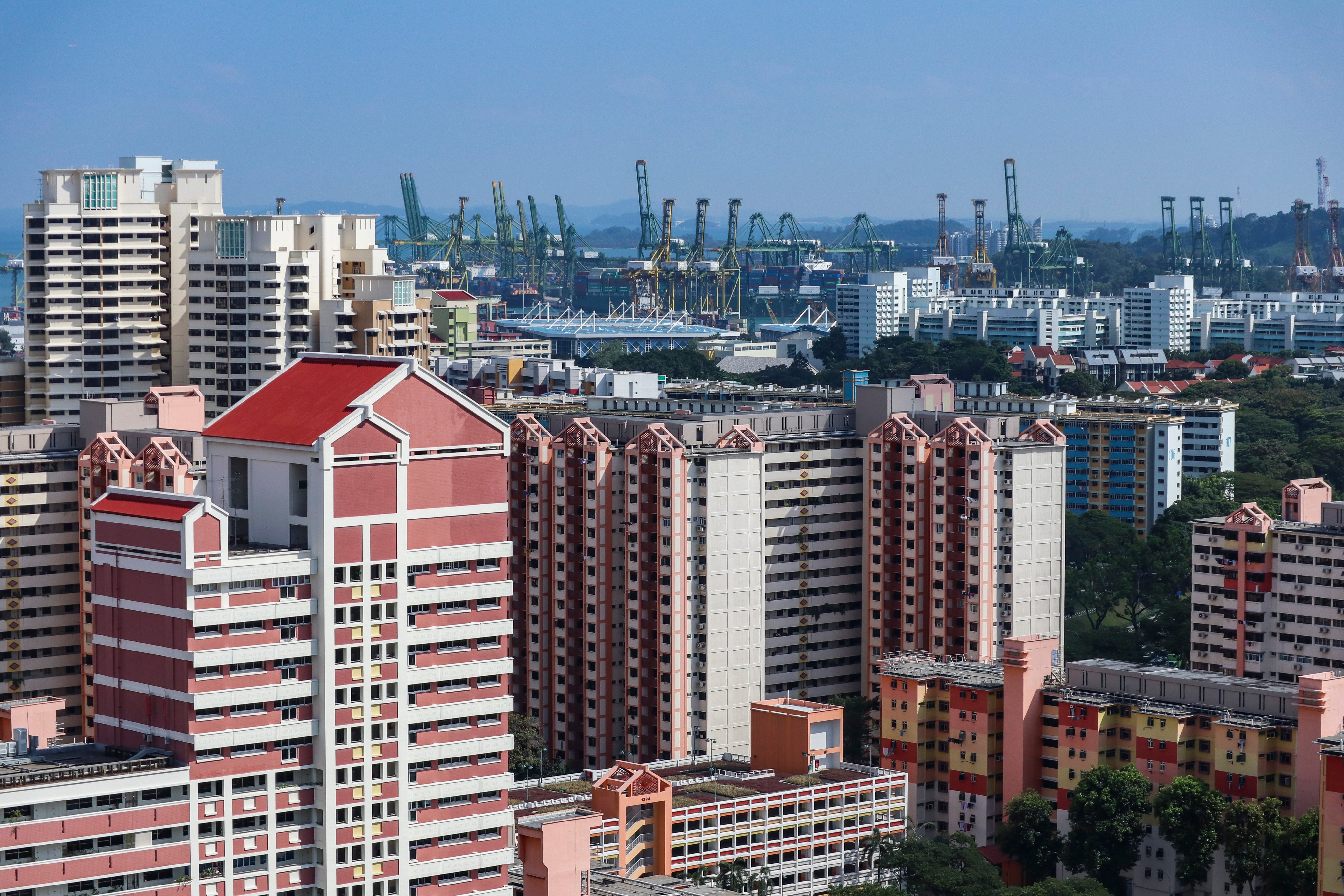 Housing and Development Board flats in Singapore. Photo: Roy Issa