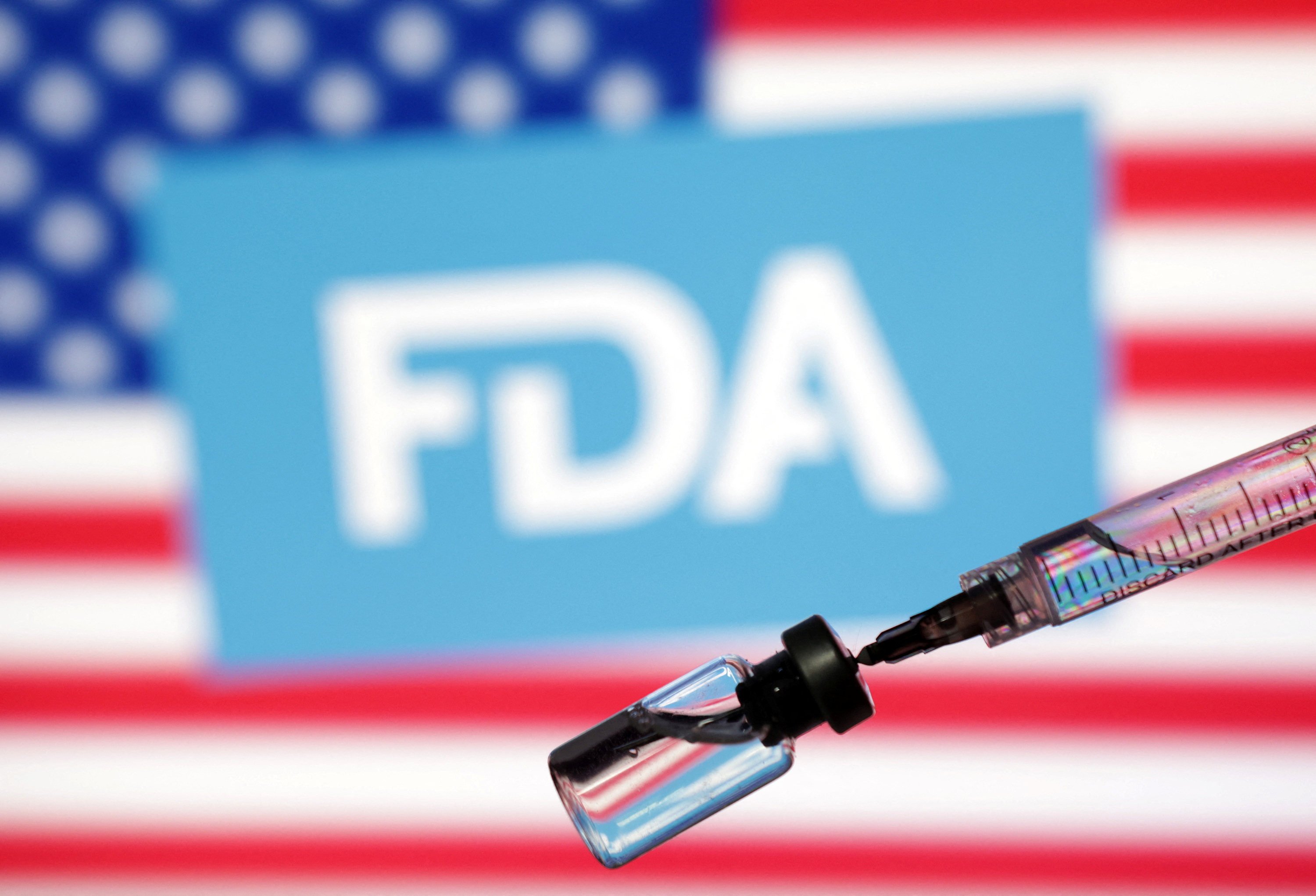 The FDA said it would rely on lab test results to approve boosters for people who are over 65, or over six months old with at least one underlying condition. Photo illustration: Reuters