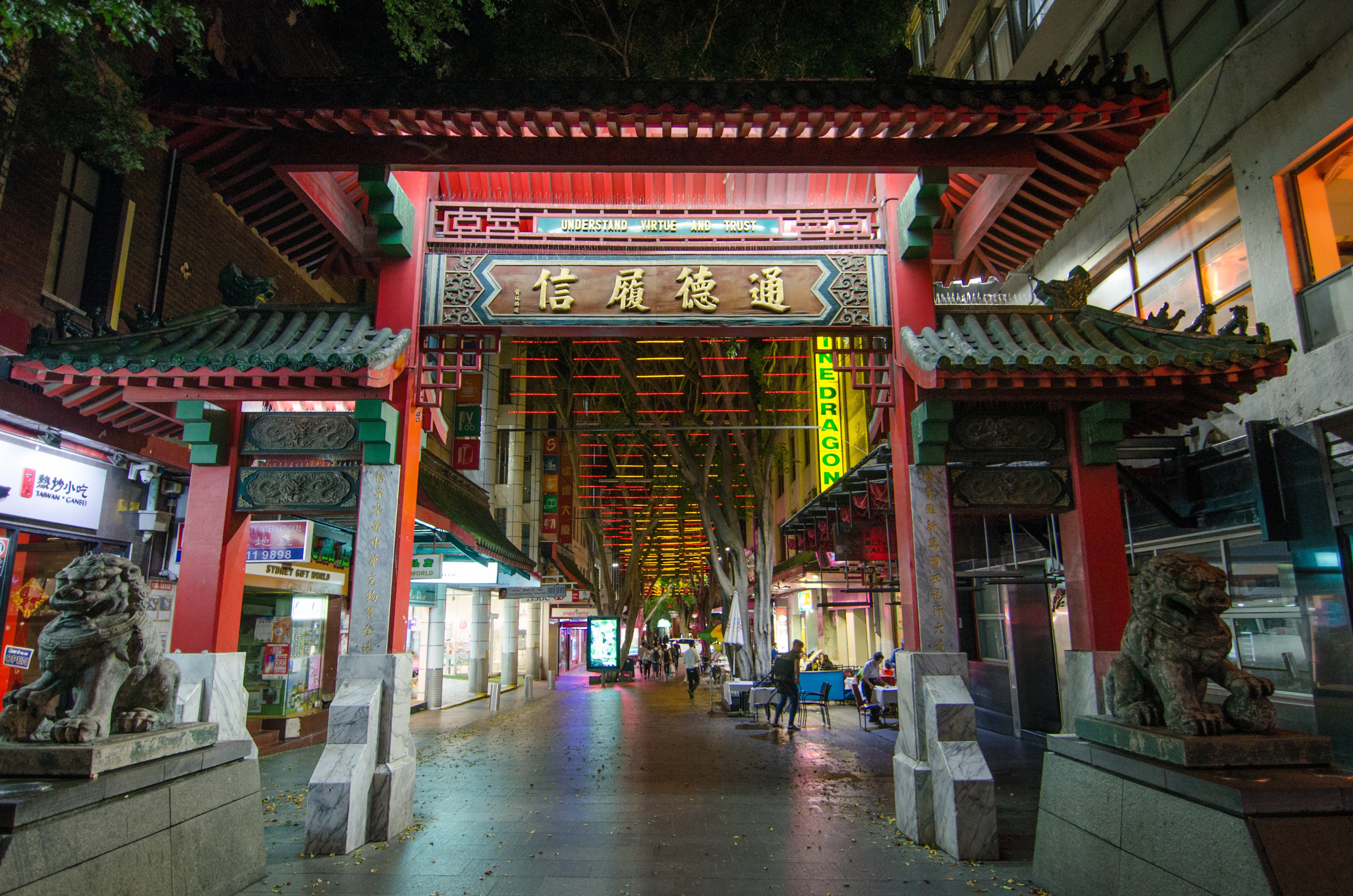 The gateway to Chinatown, in Sydney. Chinatown is a reflection of the struggles of the Asian community in Australia since the early 1800s. Photo: Shutterstock