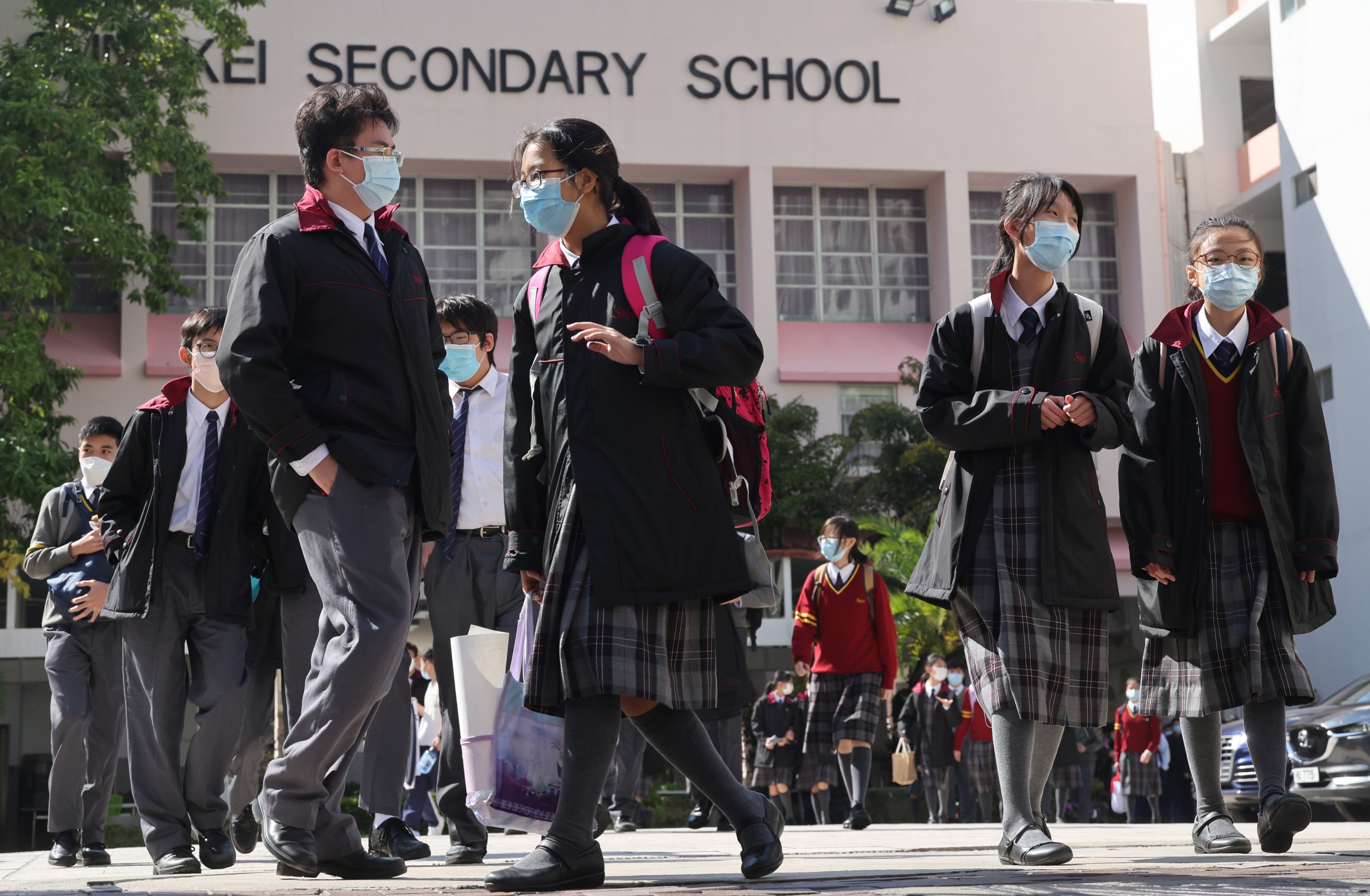 The block grant for a secondary school with 24 classes is currently around HK$8 million (US$1.02 million), and the proposed cut means each school will receive around HK$800,000 less in the coming school year. Photo: May Tse