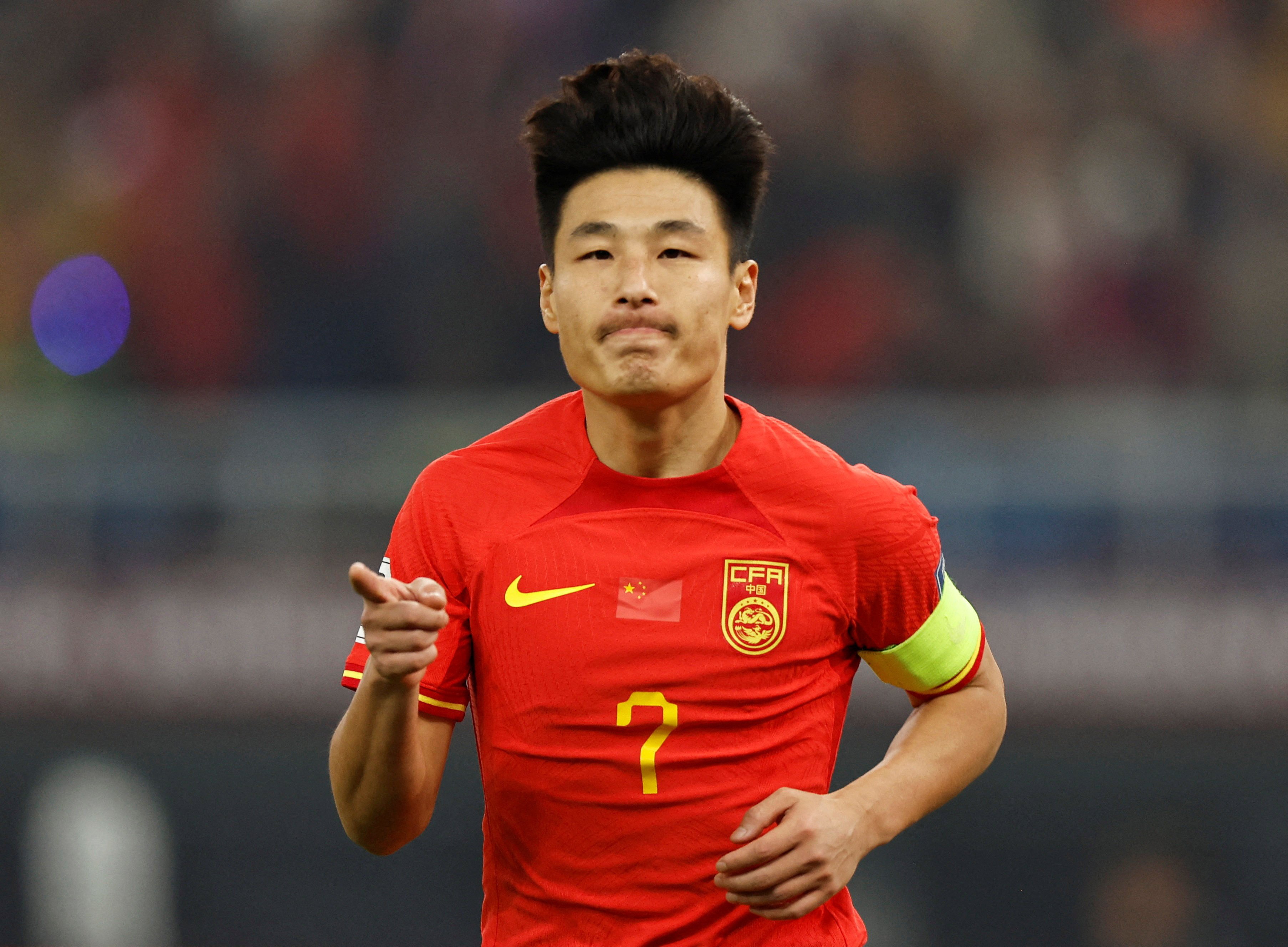 Chinese winger Wu Lei has scored 36 goals in 99 appearances for his country. Photo: Reuters