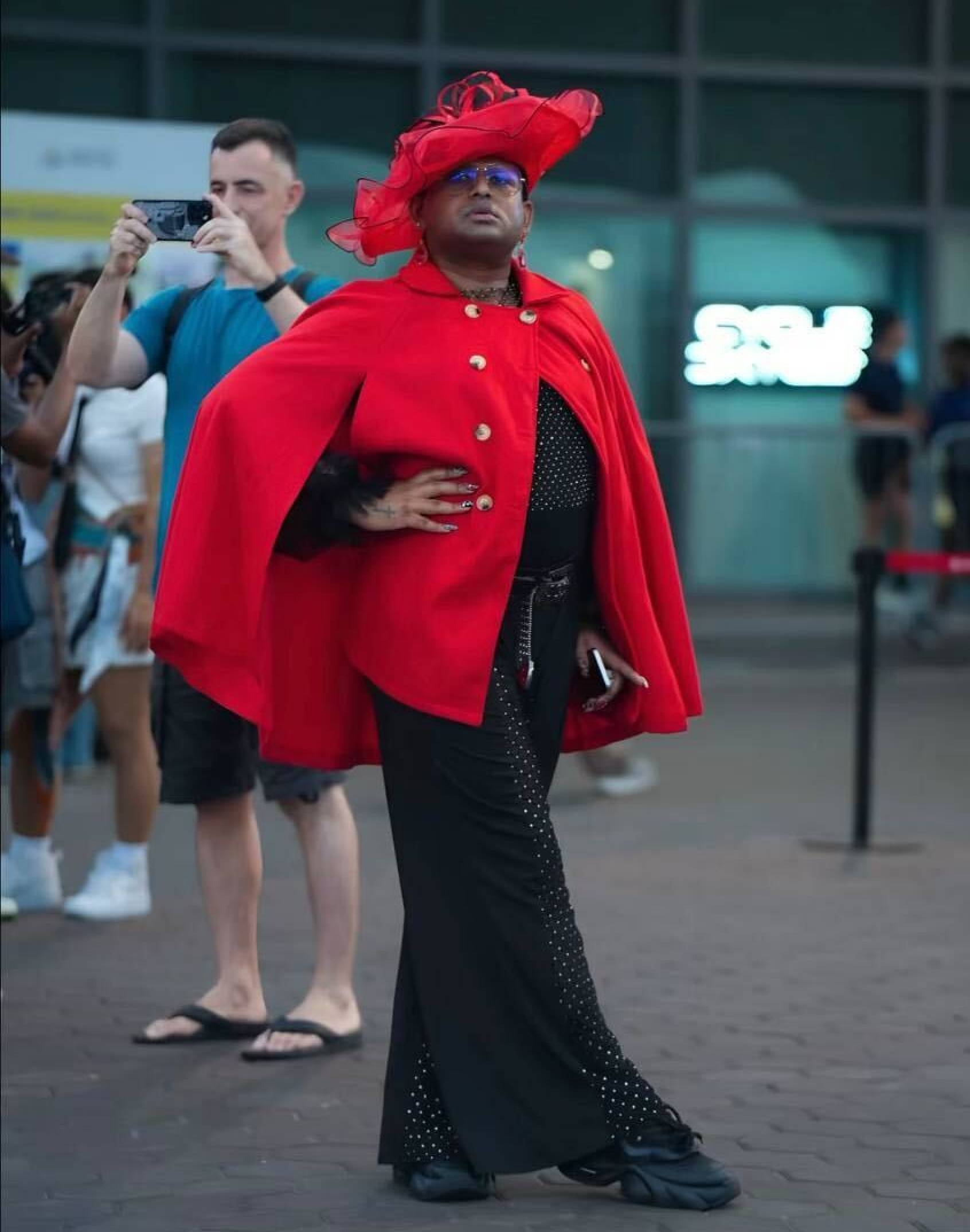 Prashain, a 28-year-old Singaporean who is a Lady Gaga fan, stands outside the National Stadium in Singapore before the American singer’s concert on May 18. Photo: Parshain Prashain, a 28-year-old Singaporean who is a Lady Gaga fan, stands outside the National Stadium in Singapore before the American singer’s concert on May 18. Photo: Parshain
