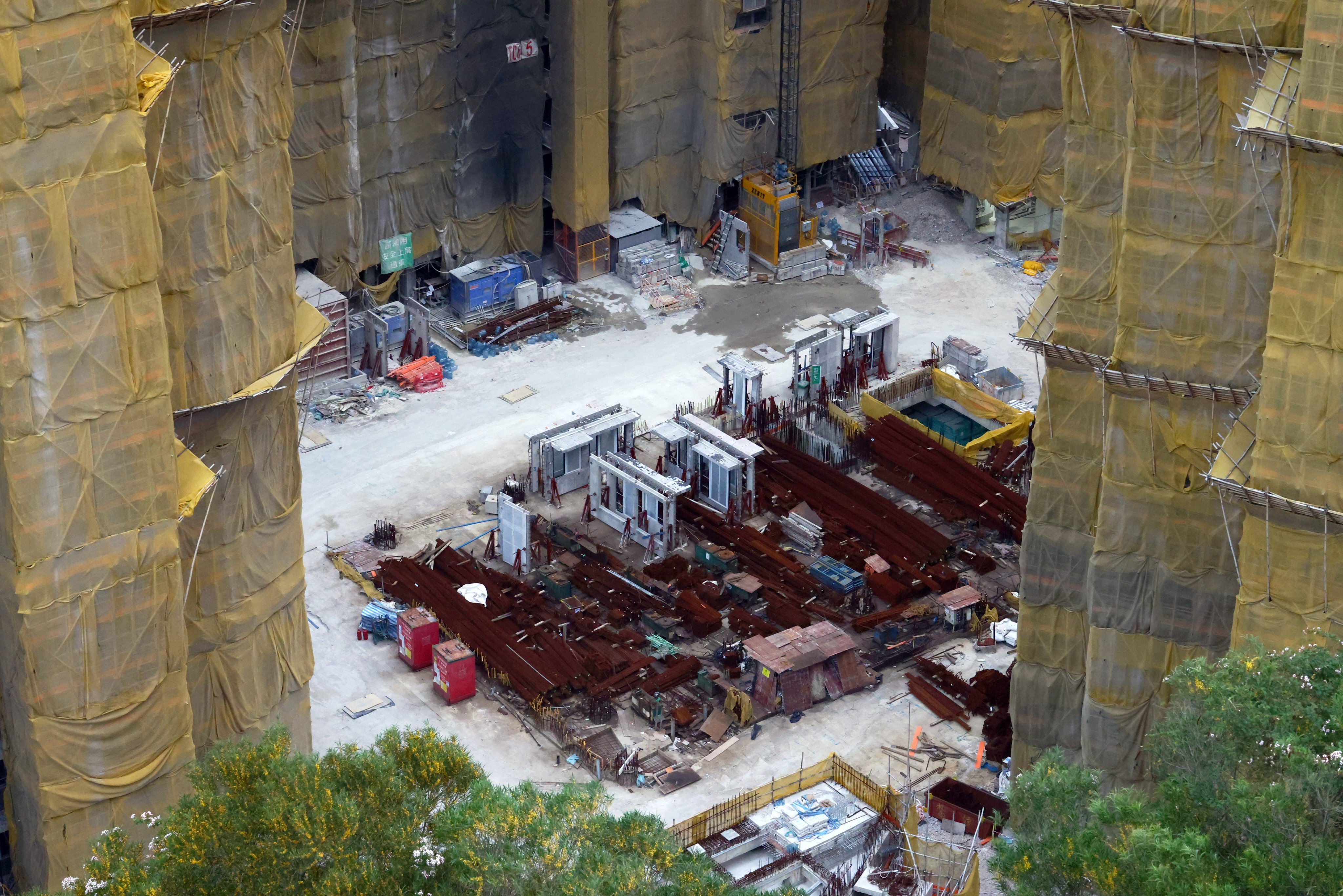 The number of main reinforcement bars in structural components was, on average, 10 per cent below approved specifications for the Anderson Road project. Photo: Dickson Lee