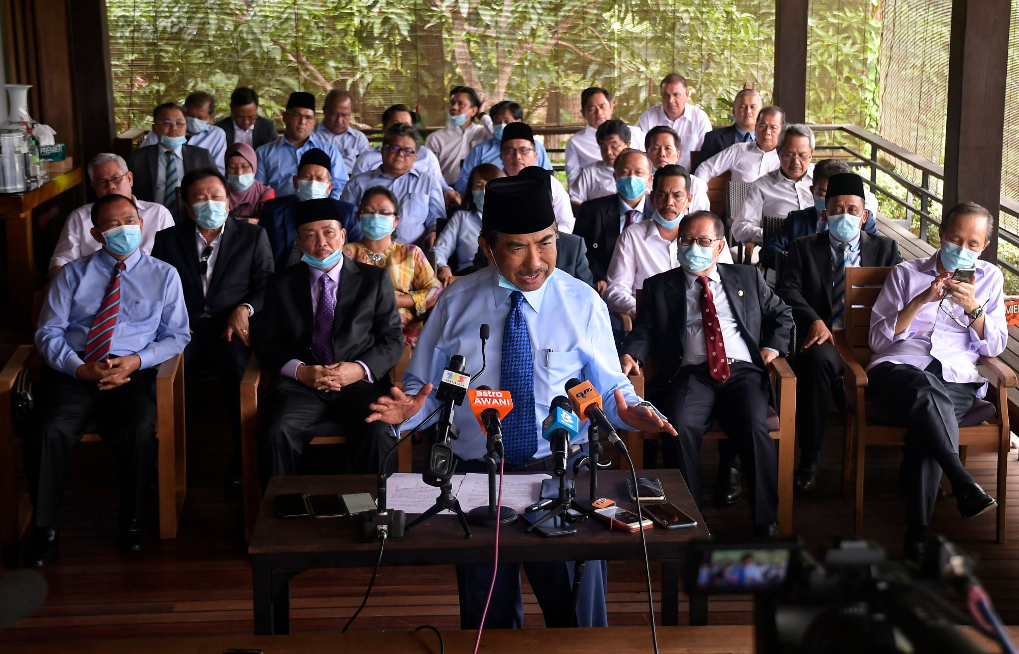 Musa Aman was in 2020 cleared of over four dozen charges of corruption and money laundering amounting to US$63 million. Photo: AP Musa Aman was in 2020 cleared of over four dozen charges of corruption and money laundering amounting to US$63 million. Photo: AP