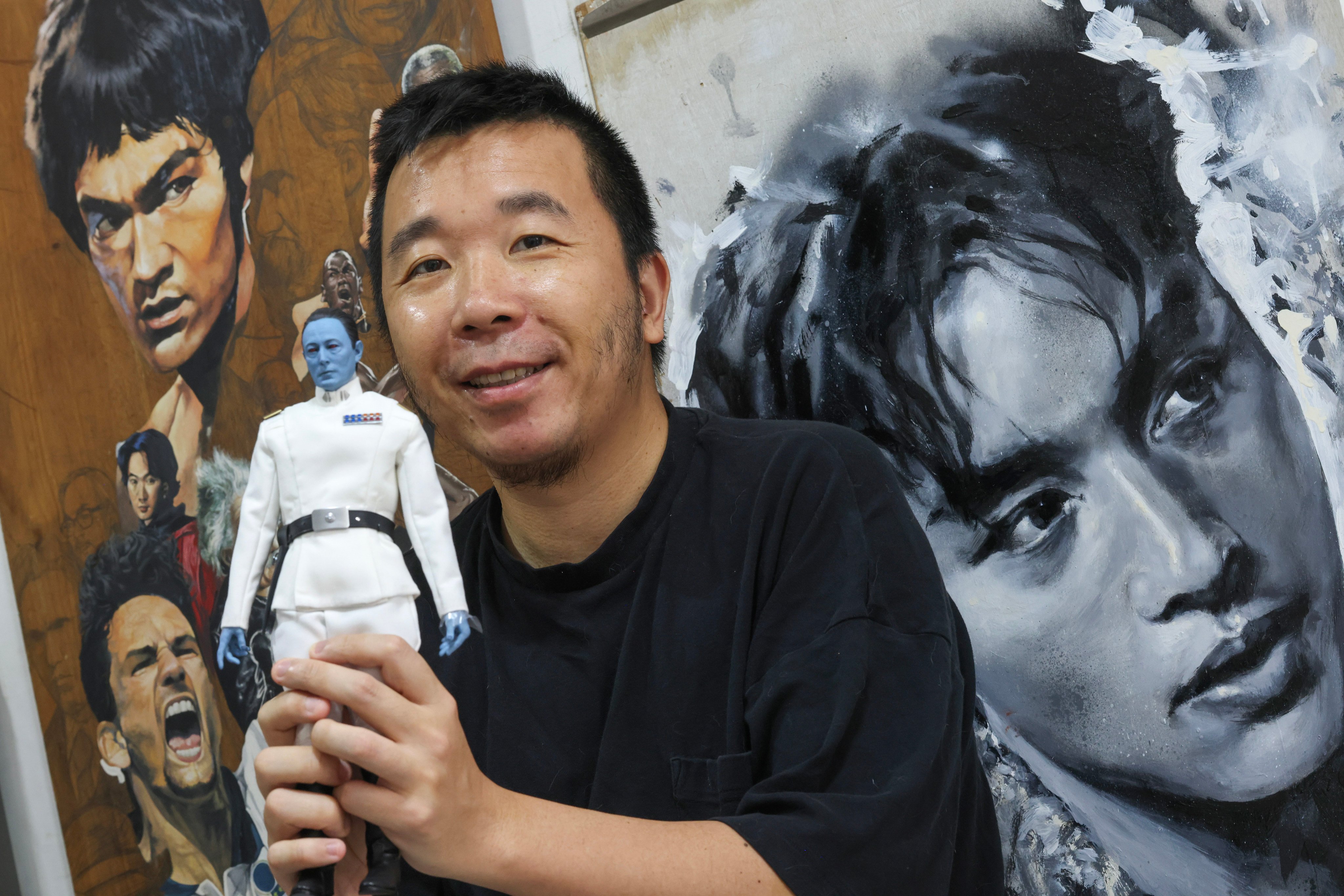 Hong Kong artist Man Tsang has been chosen by Disney to adapt a novel about Star Wars villain Grand Admiral Thrawn into a manga series. Photo: Jelly Tse